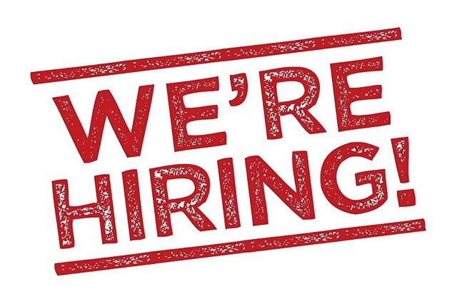 Now hiring for bartender/server position, find us on indeed or go to our Facebook page, you can also stop in and grab an application!
