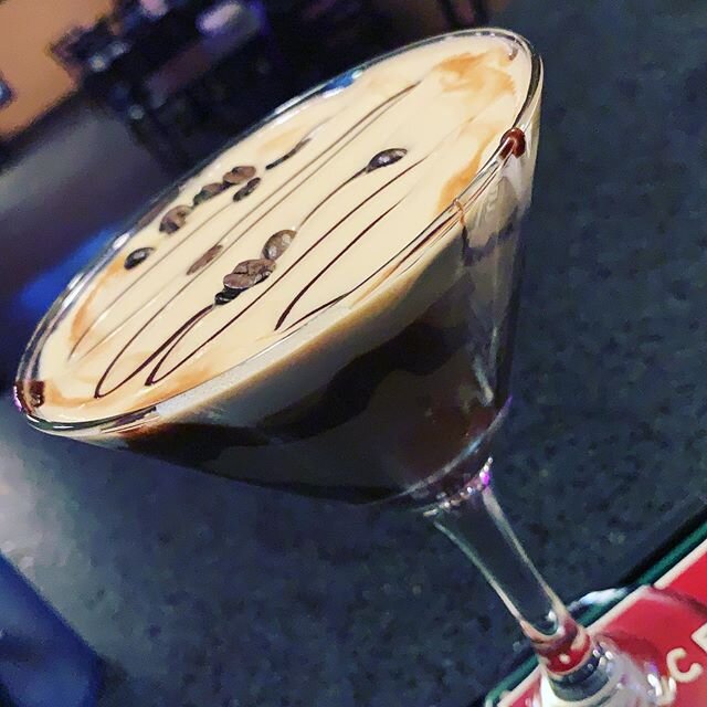 Bhop&rsquo;s signature Espresso Martini #bhopandbar #bridgton #maine #bhopturf #summer2020