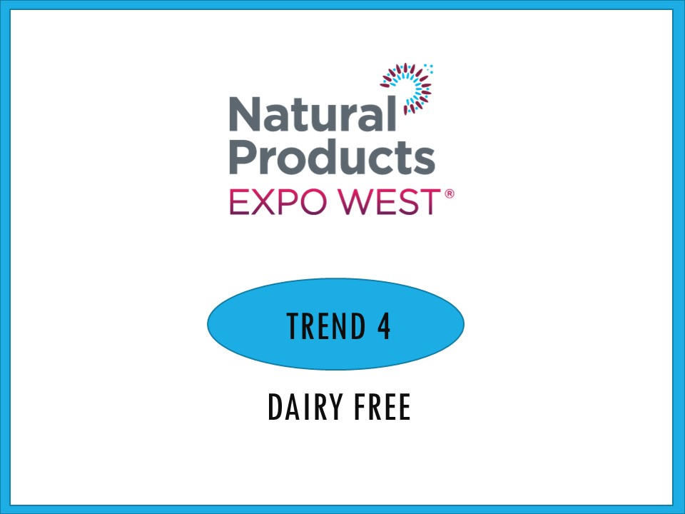 Although free-from has been the mega trend for the last few years, this year I saw an explosion of delicious dairy free products that have stepped it up a notch. These four shining examples redefine dairy free from just a “free-from” claim on package to a completely delightful eating experience. You don’t have to be a dairy avoider to enjoy these treats for what they are – good food.