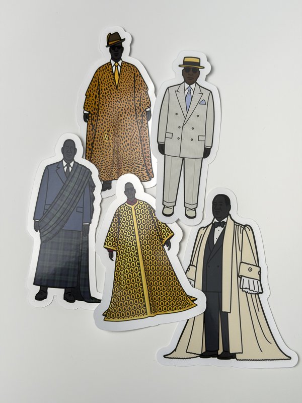 Talley Tribute 2: Five Iconic Looks Sticker Set