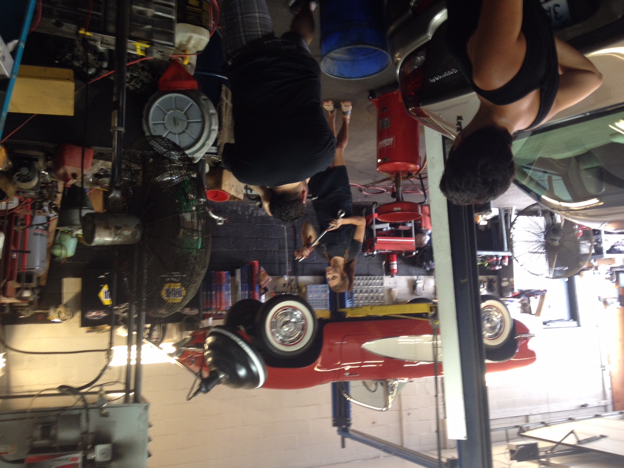 Behind the scenes shooting an ad for Dymax with the Mascola Group