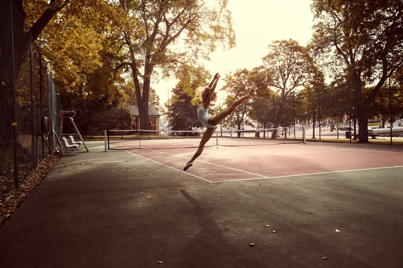 Print Gallery for ballerina at Tennis Court Nr.1
