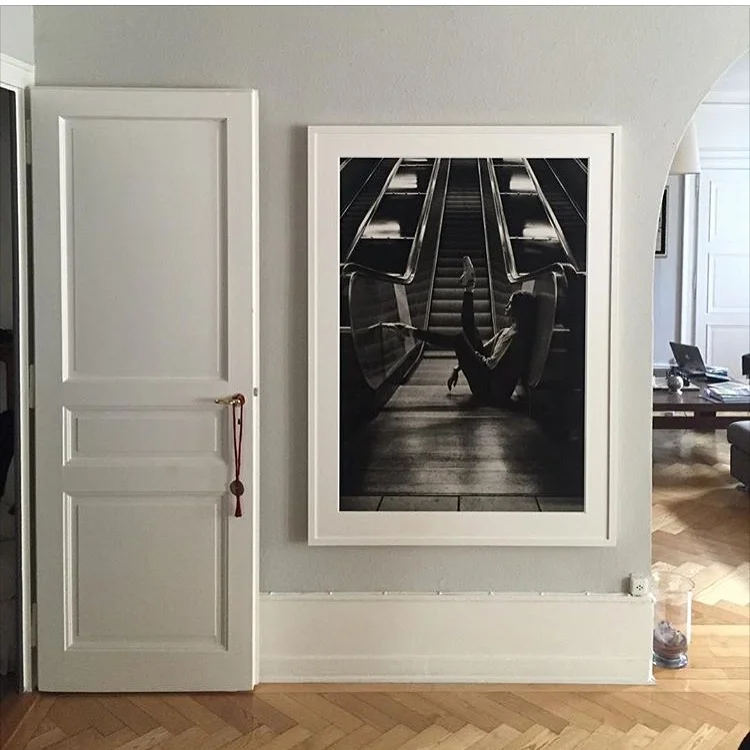  In London,&nbsp;Print Gallery for   ballerina in Stockholm city Subway Nr.9   