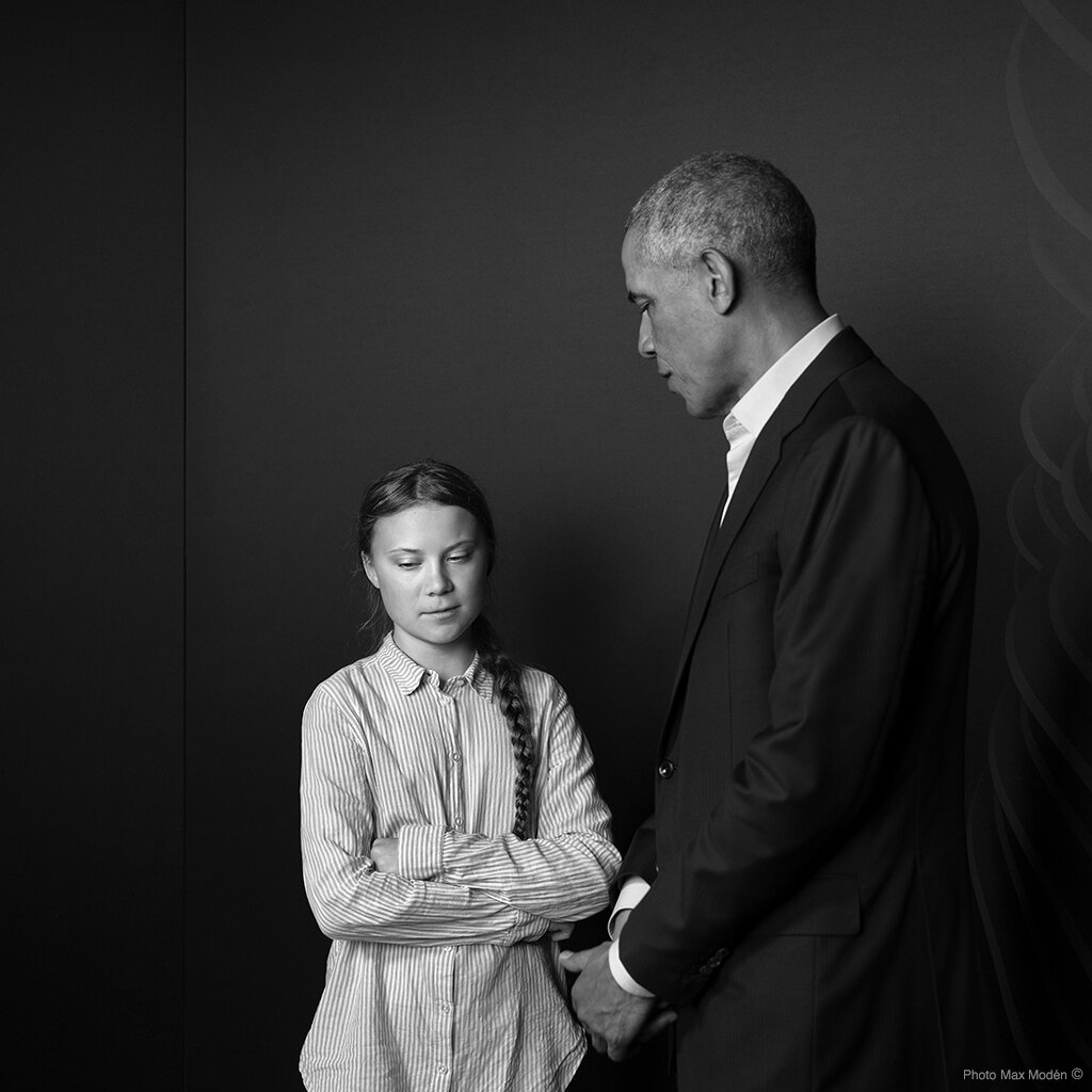 Greta Thunberg och Barack Obama by Max Moden©.jpg