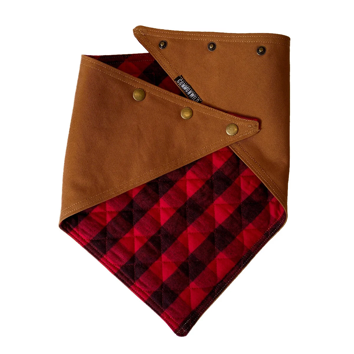 carhartt brown w/ quilted buffalo plaid