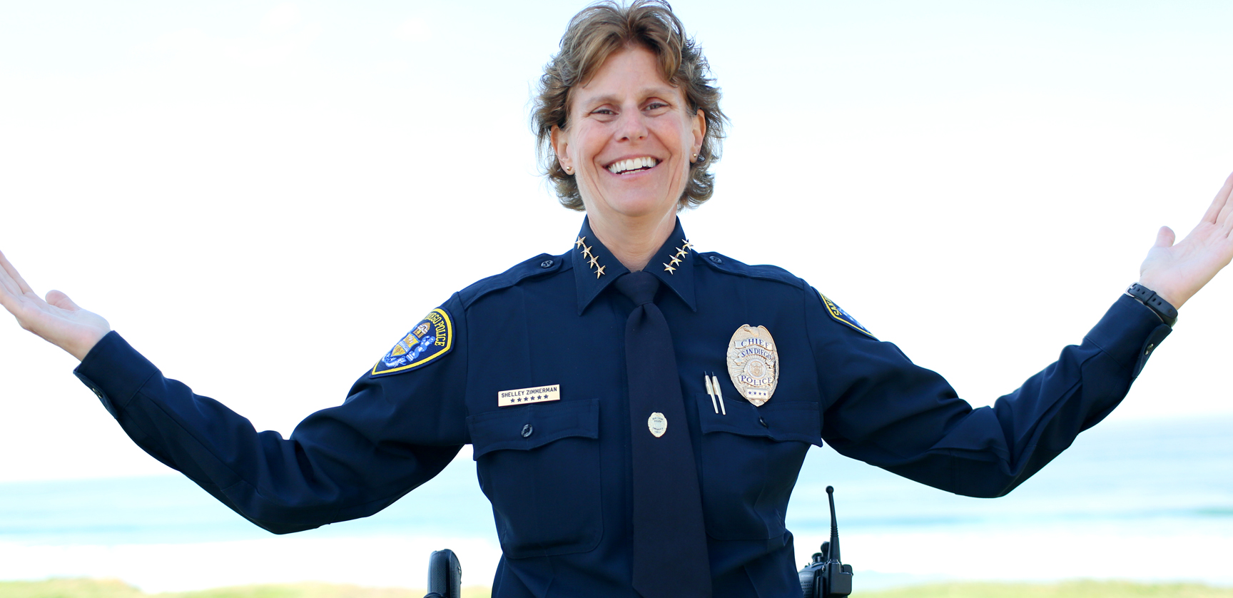 SHELLEY ZIMMERMAN, POLICE CHIEF OF SAN DIEGO, CA