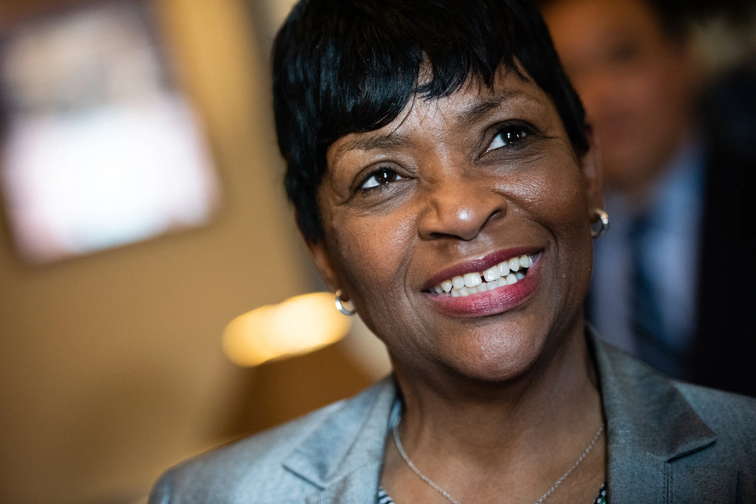 Photograph provided by the Washington Post.ADRIENNE A. JONES, SPEAKER OF THE MARYLAND HOUSE OF DELEGATES