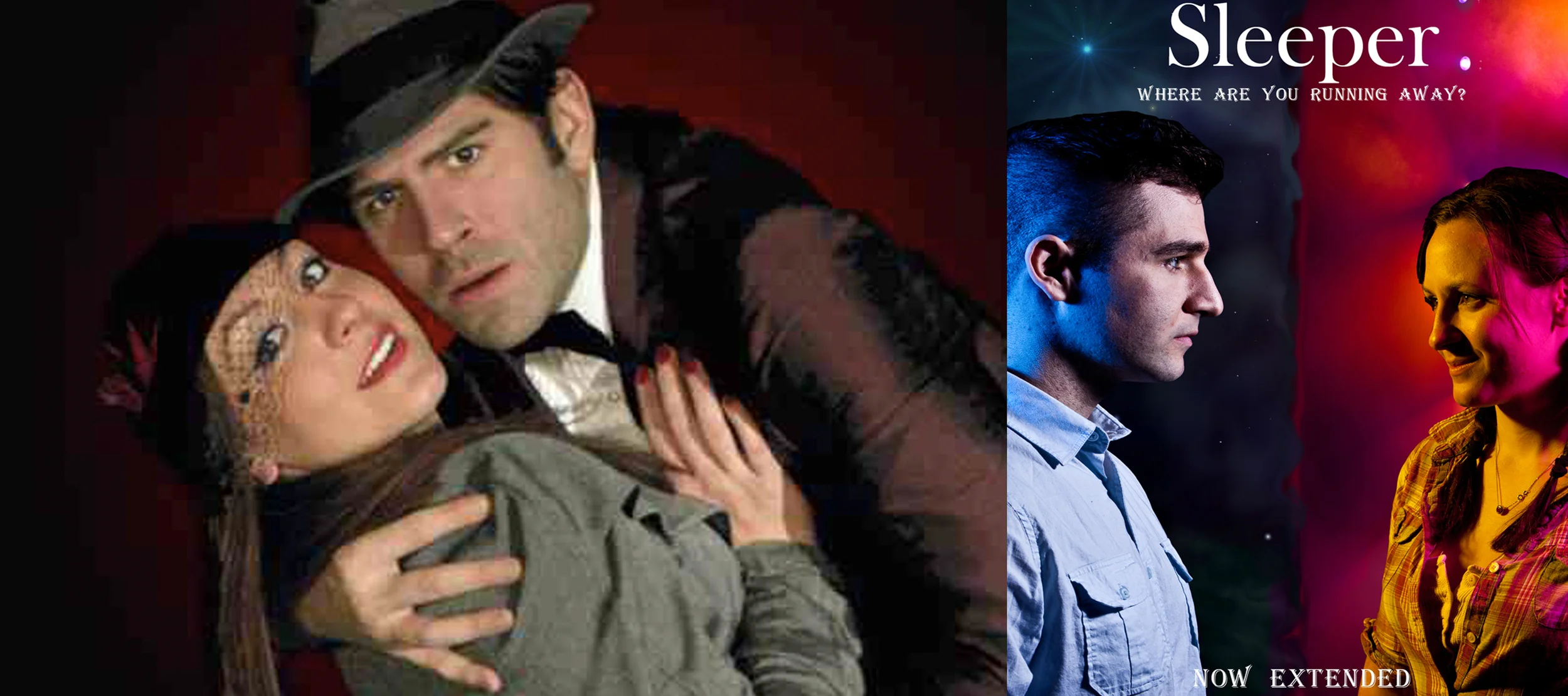 LEFT photographer: Leal Vona promotion for "Naked Holidays" RIGHT photographer: Luis Enrique promotion for "Sleeper"