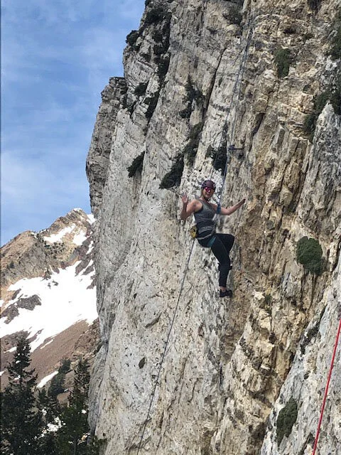 Climbing at Melting Mud Wall, LCC - Salt Lake City, UT