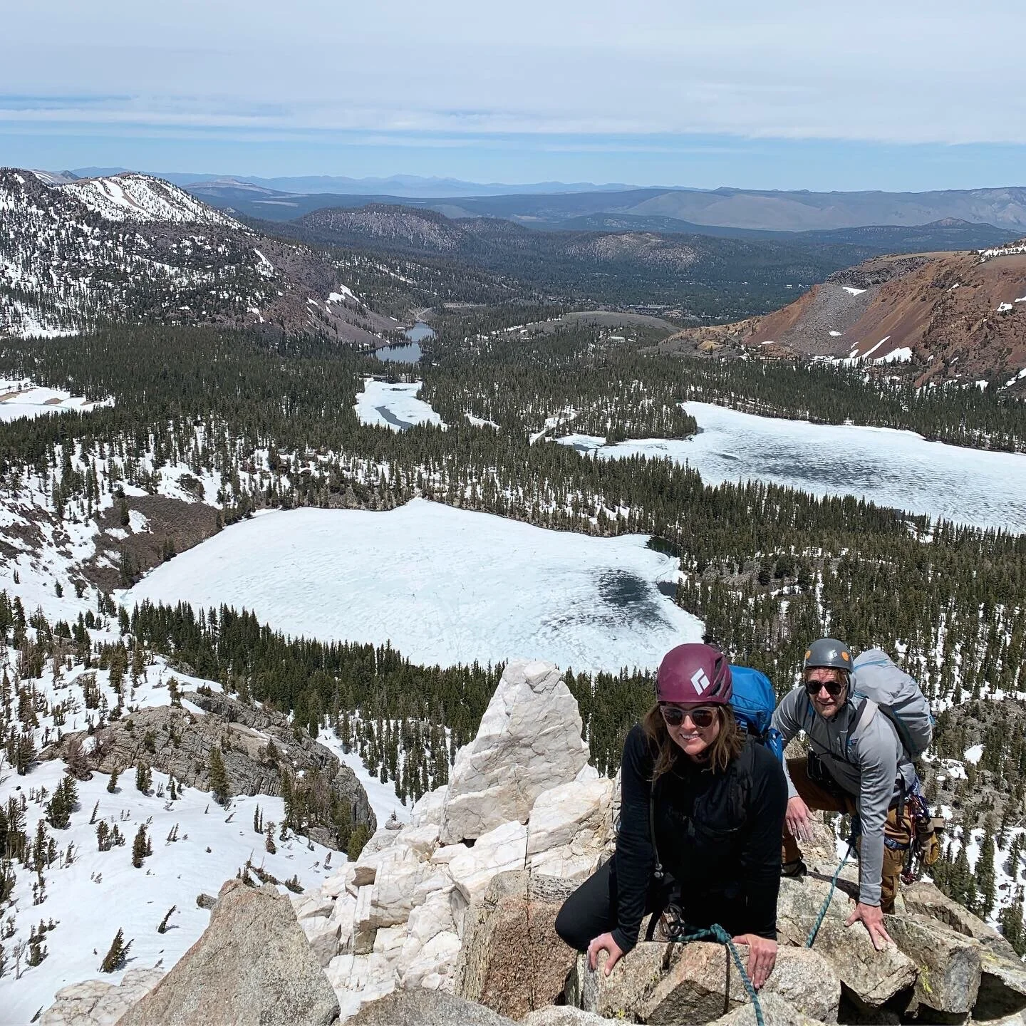 Climbing Crystal Crag - Mammoth, CA