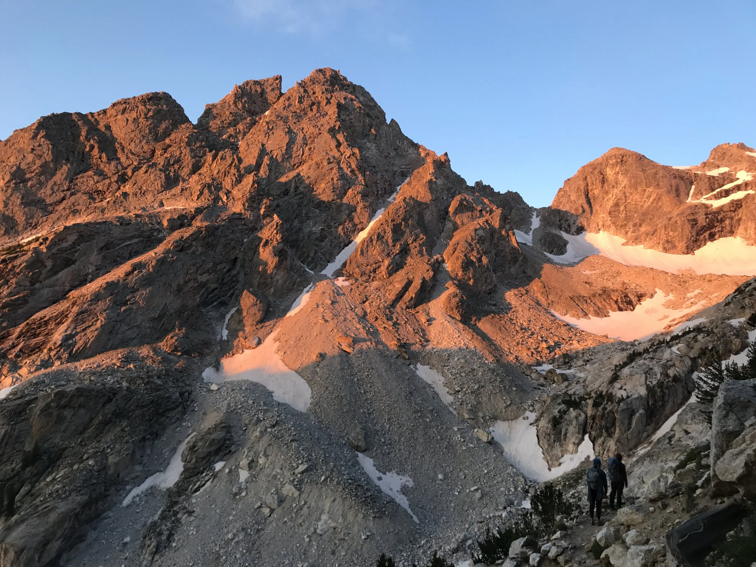 Morning Alpenglow in the Tetons - Jackson, WY