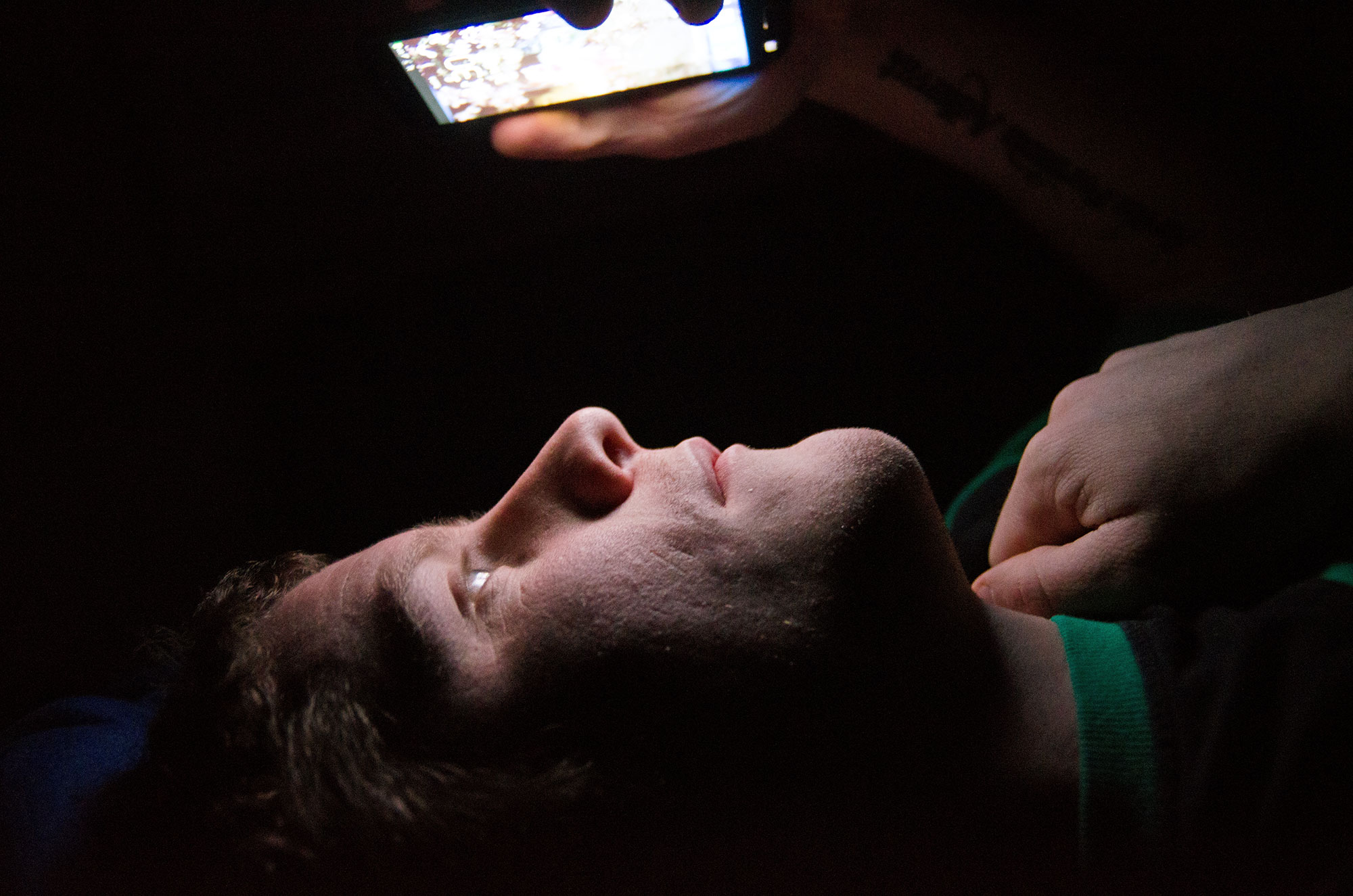 Try dimming your phone’s brightness as much as possible to minimize melatonin suppression!