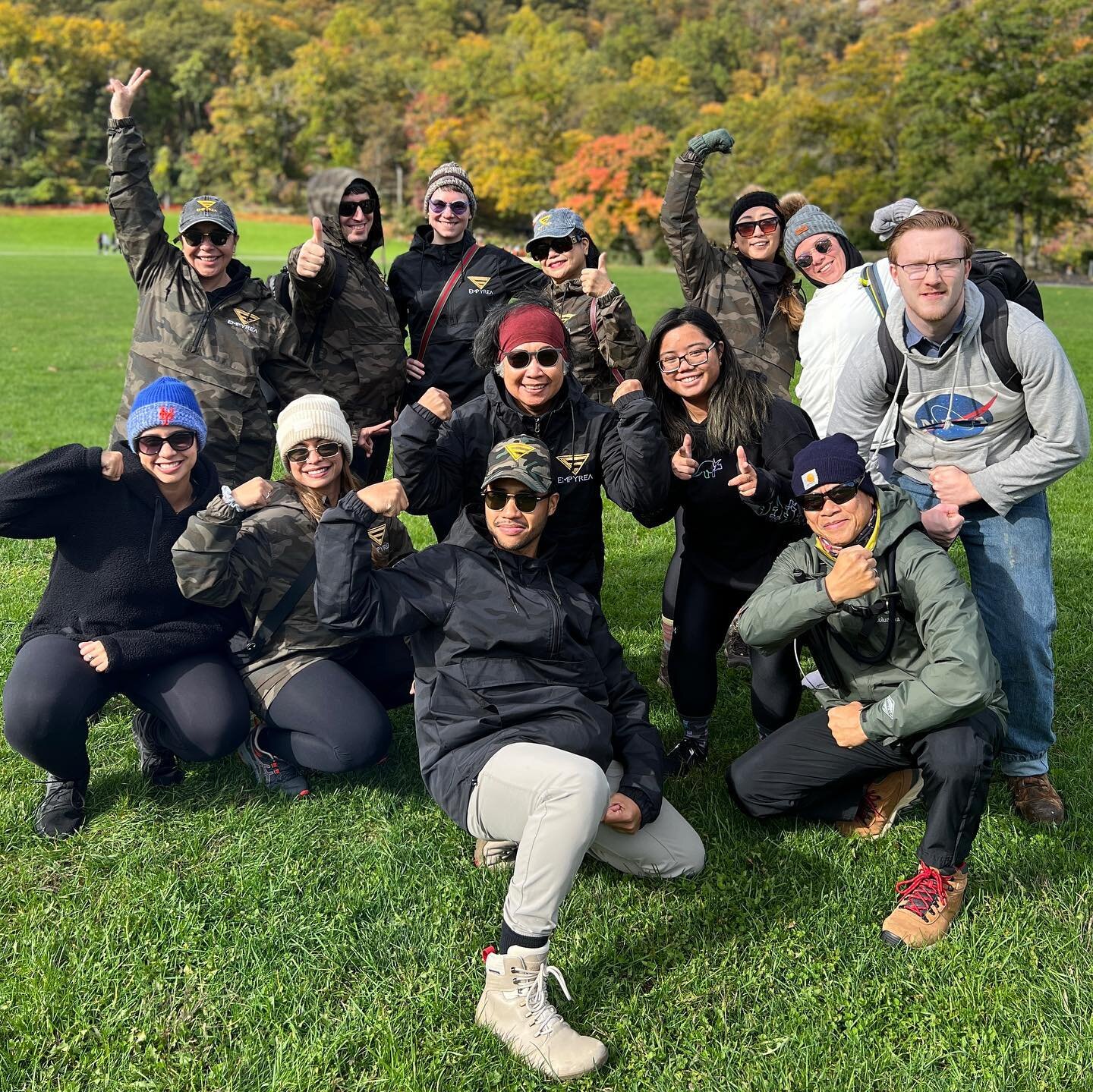 So proud of the Empyreans on their 4th Annual Bear Mountain Hike! #trainempyrean #hikes 
🧸🗻🥾
Even though there may have been thoughts of doubt and quitting, we kept pushing through and made it! #persevere #neverquit
😅🏆❤️&zwj;🔥
It&rsquo;s so ama