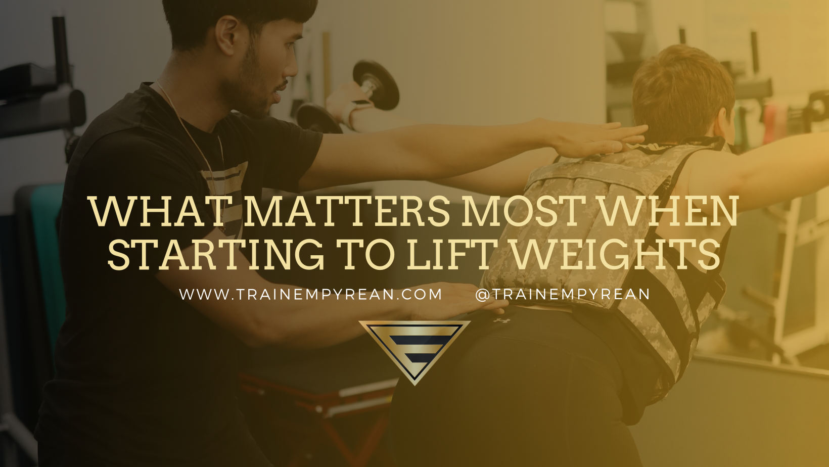 What Matters Most When Starting to Lift Weights!