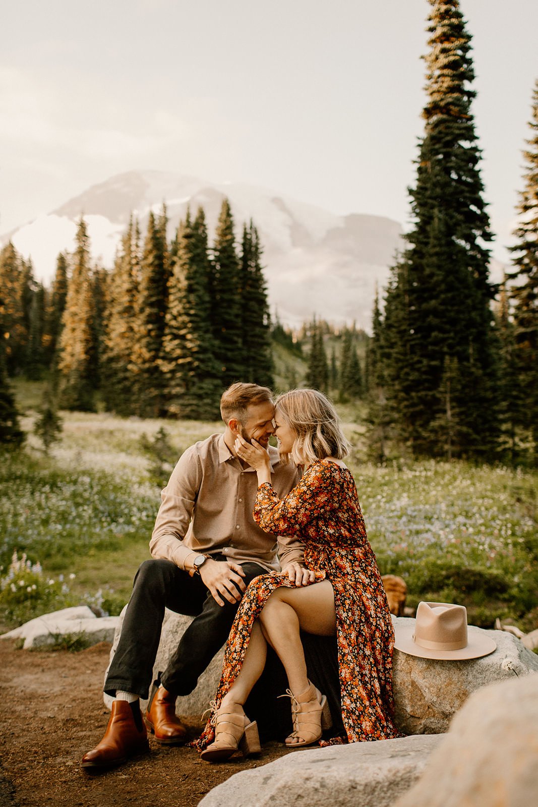 What to Wear for Your Mt. Rainier Engagement Session — Gina Paulson PNW