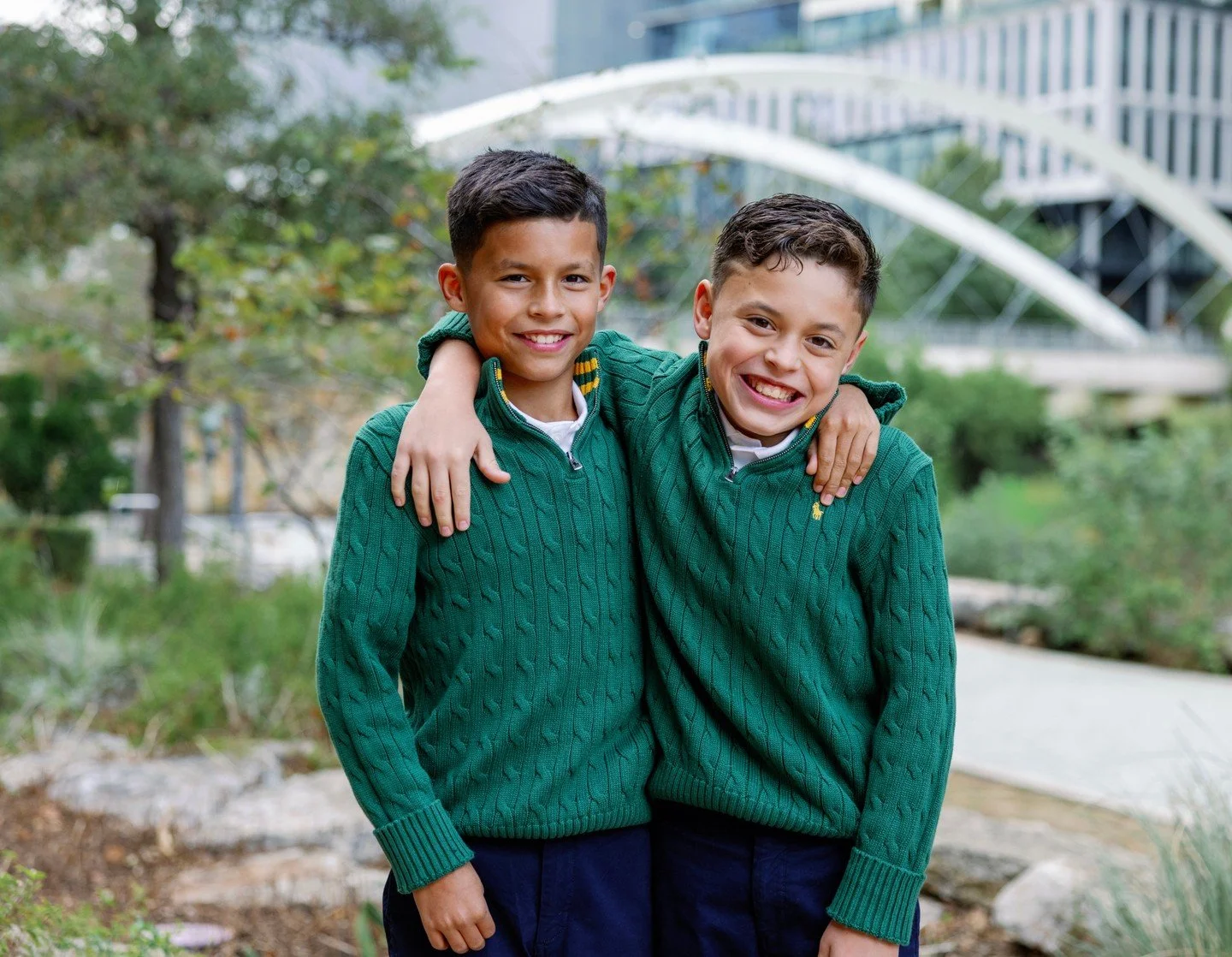 These two handsome young men always bring the best smiles and the best sillies.
