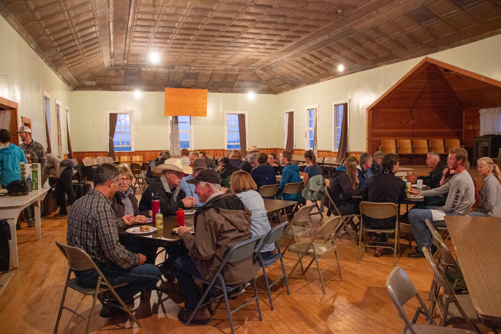 The country potluck. 