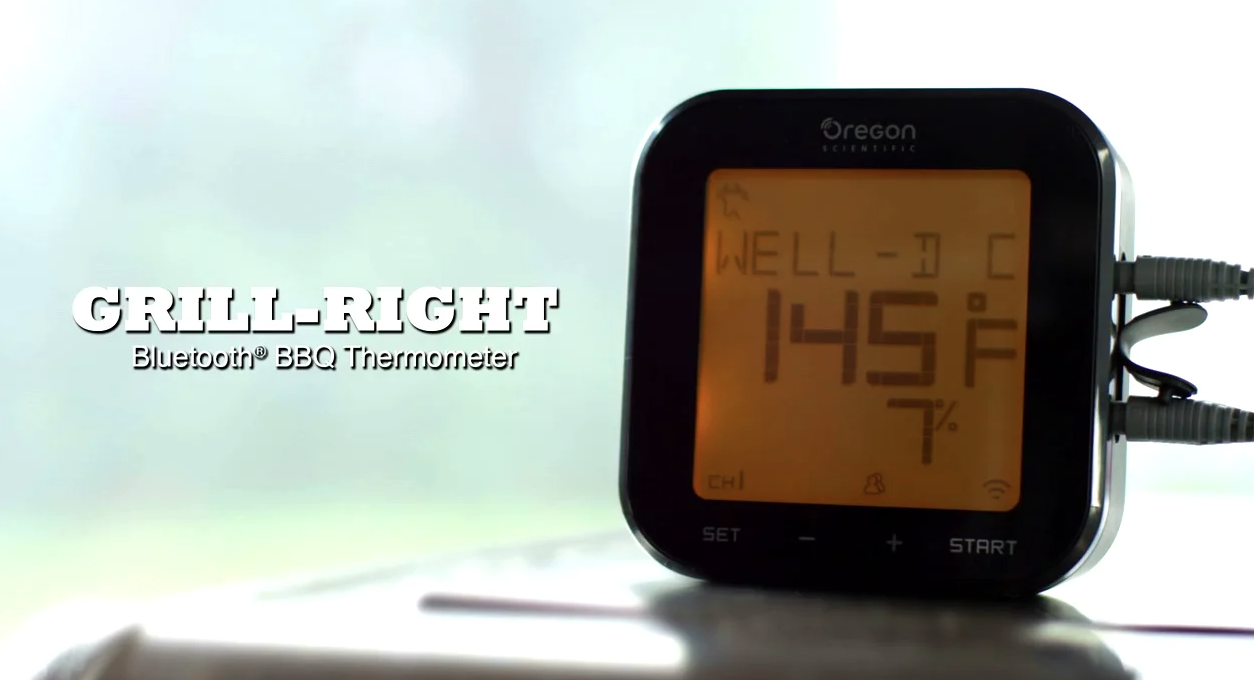 Oregon Scientific AW133 Grill-Right Bluetooth BBQ Thermometer
