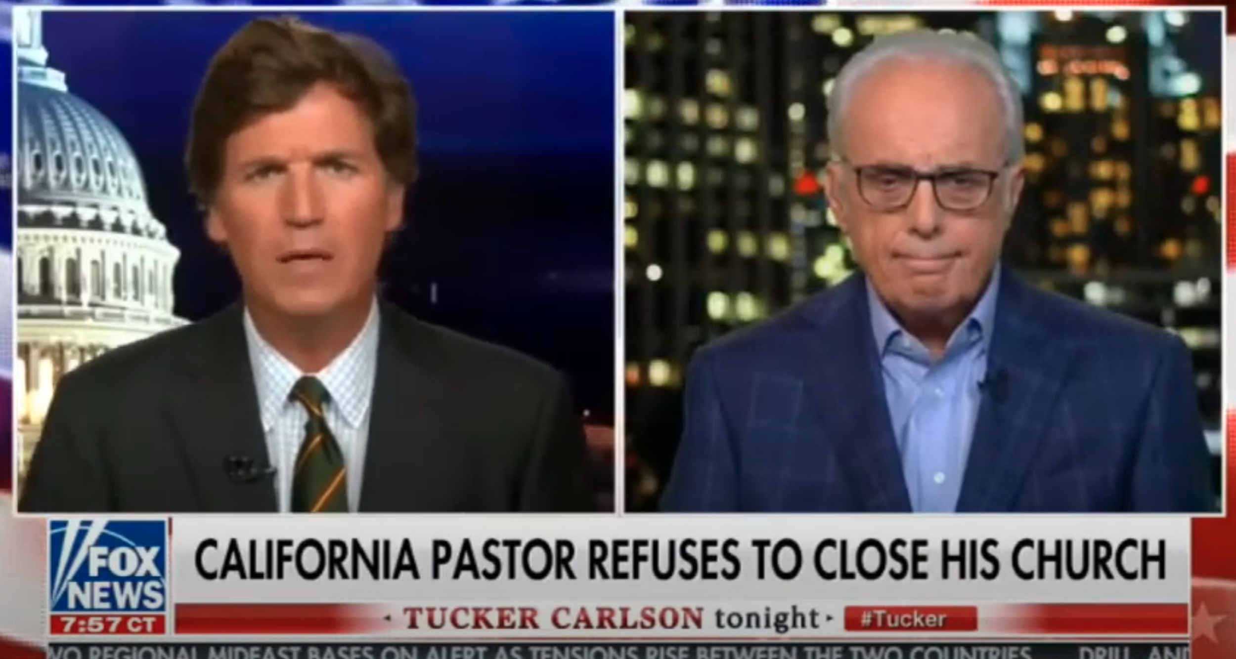 Church: California Pastor Dr. John MacArthur Interview on Tucker Carlson 7/28/2020 [VIDEO]