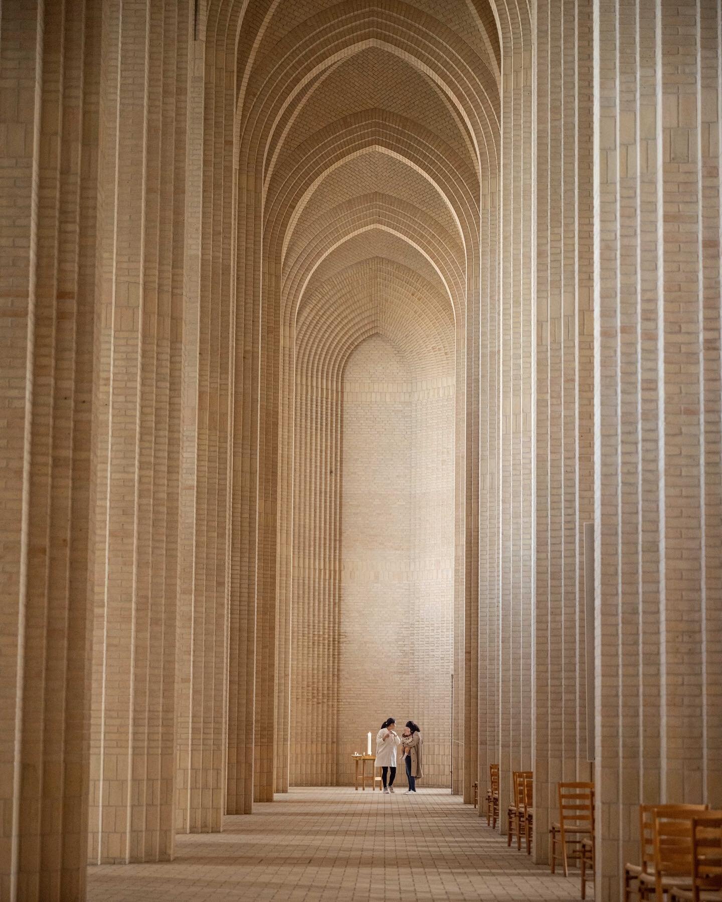 Grundtvigs Kirke. One of my favourite spaces in Copenhagen to visit. The gothic and expressionistic style of architecture was designed and built by P.V. Jensen Klint during the 1920-40s. The simplistic chairs, that has become a danish classic, was de