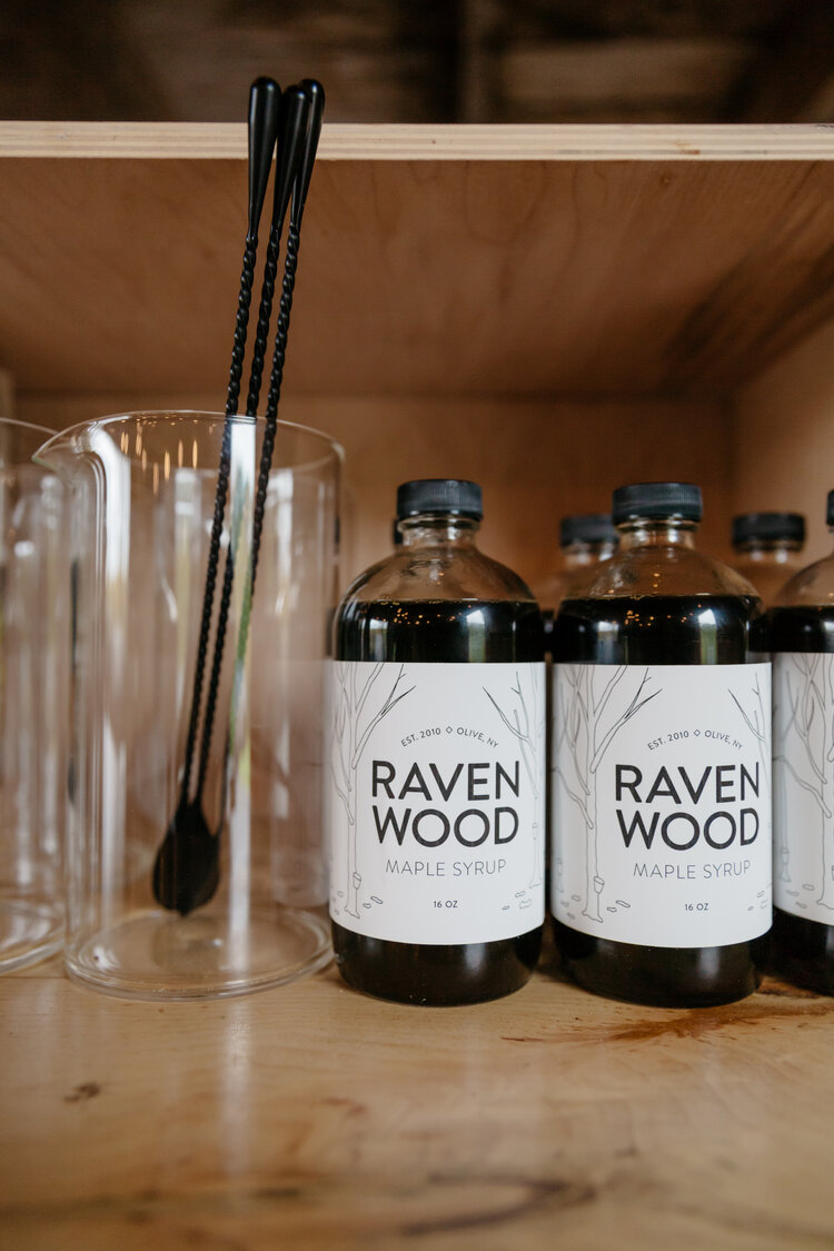 Ravenwood brand Maple syrup produced on their local land! It’s exquisite!
