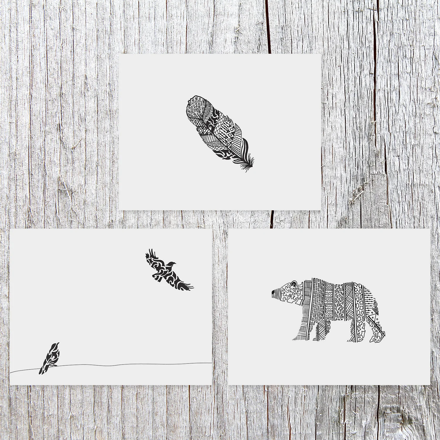 "Doodle" Cards - Box of 6