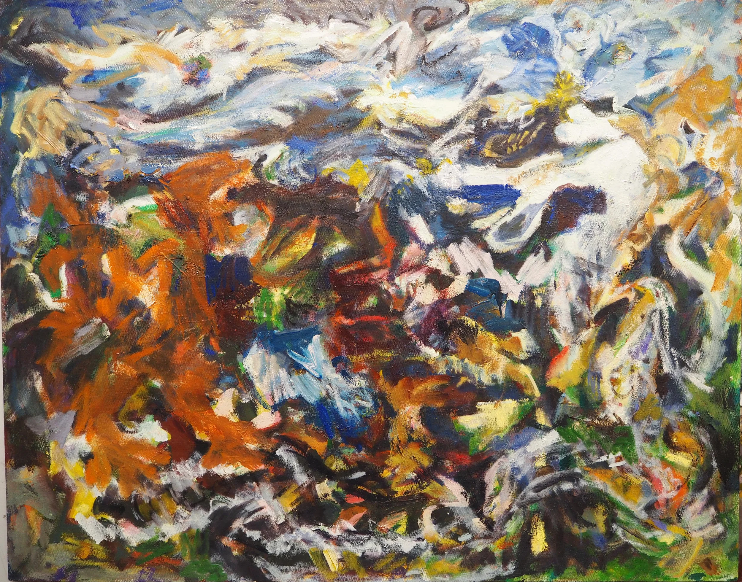  Rothchild, 2015, oil on paper 20x30. 