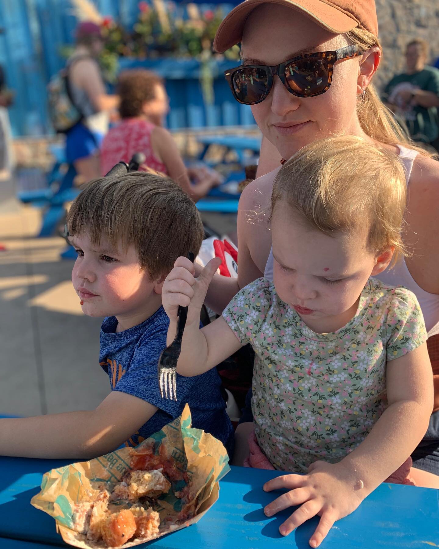 State Fair 2023 / 35th Birthday in the books! Blueberry beer, food on a stick, carnival rides, dirty feet and all. 🥰