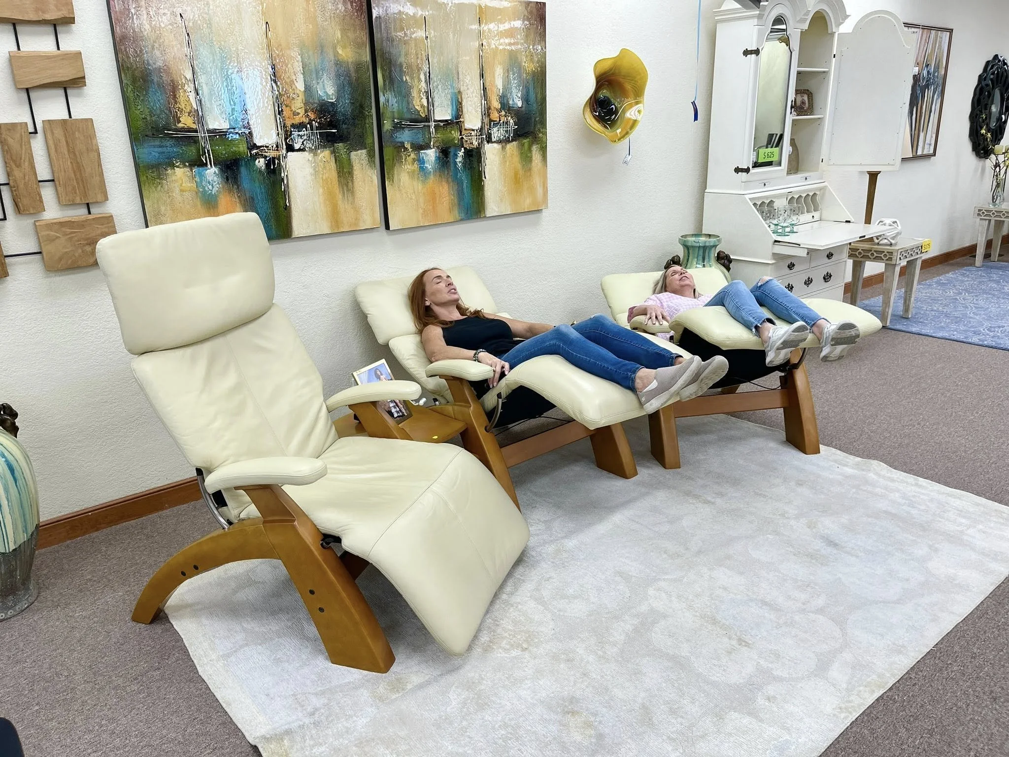 Set of 3 Humantouch Recliners (Sold)