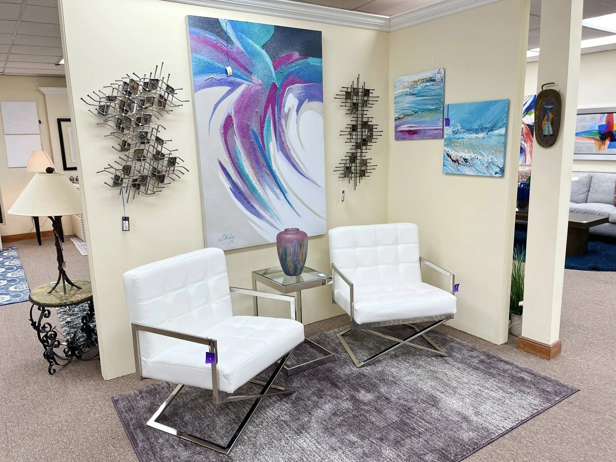 Modern Chromed Chairs