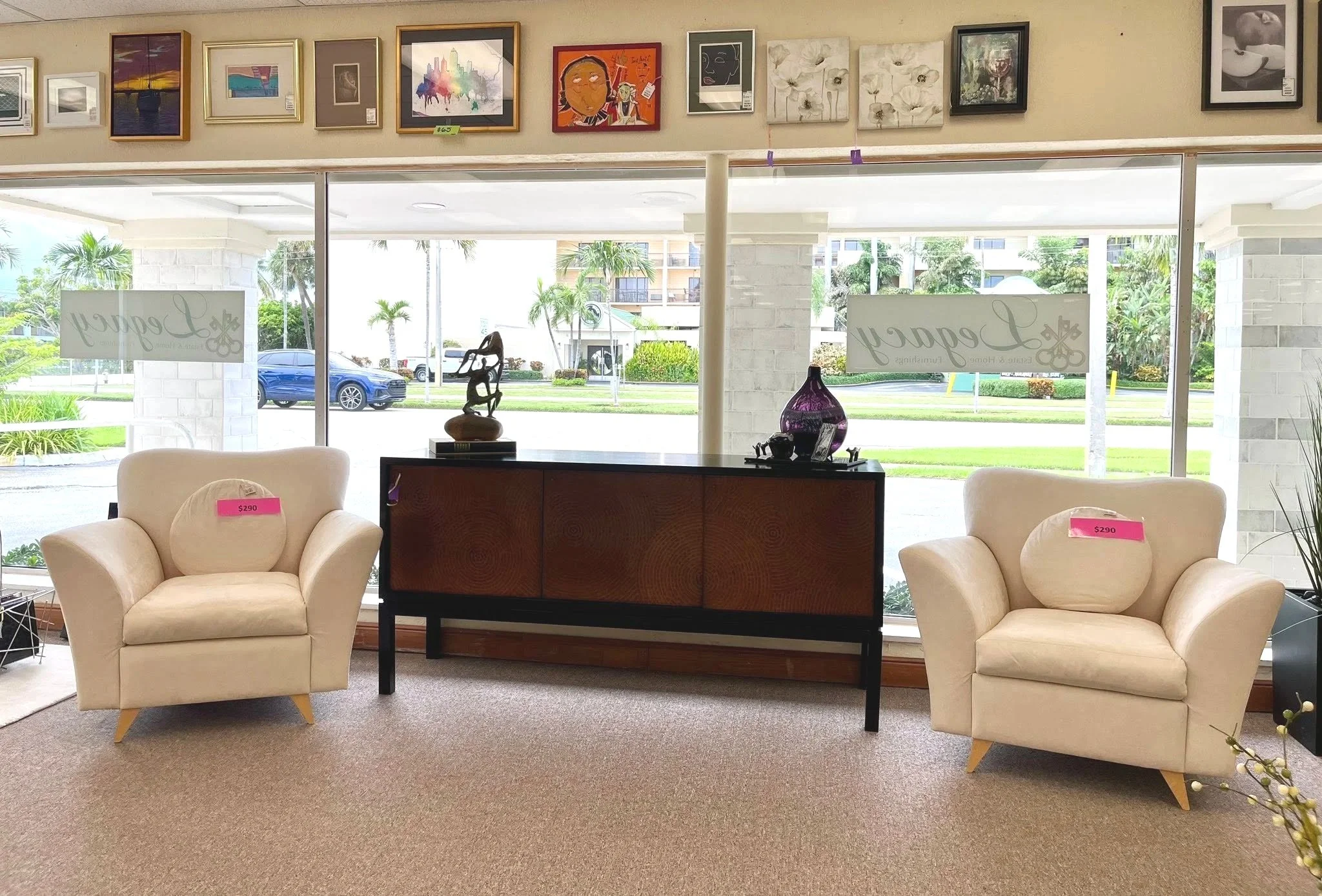 Dakota Jackson Chairs, C&B Sideboard