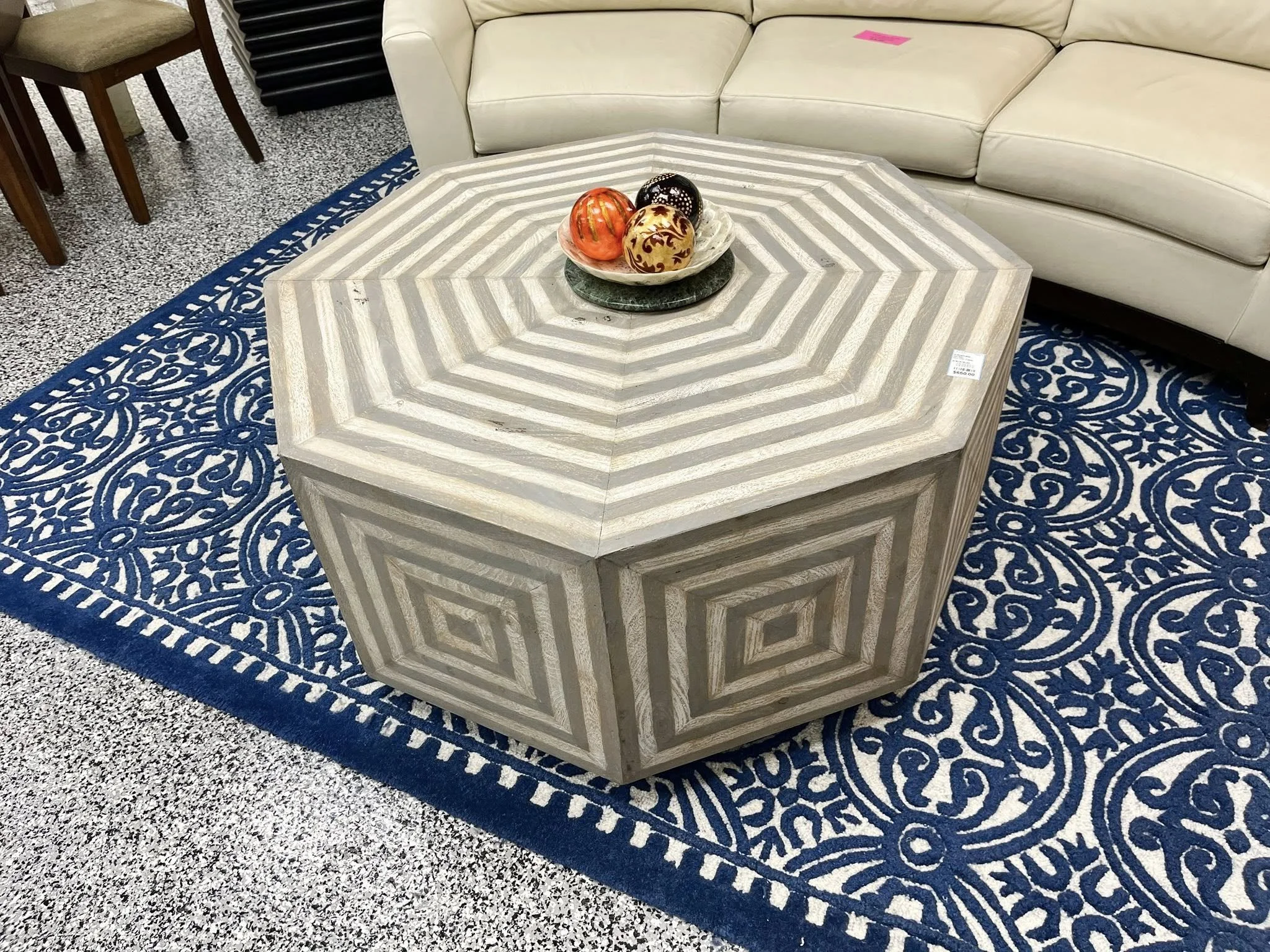 Hooker Octagonal Coffee Table