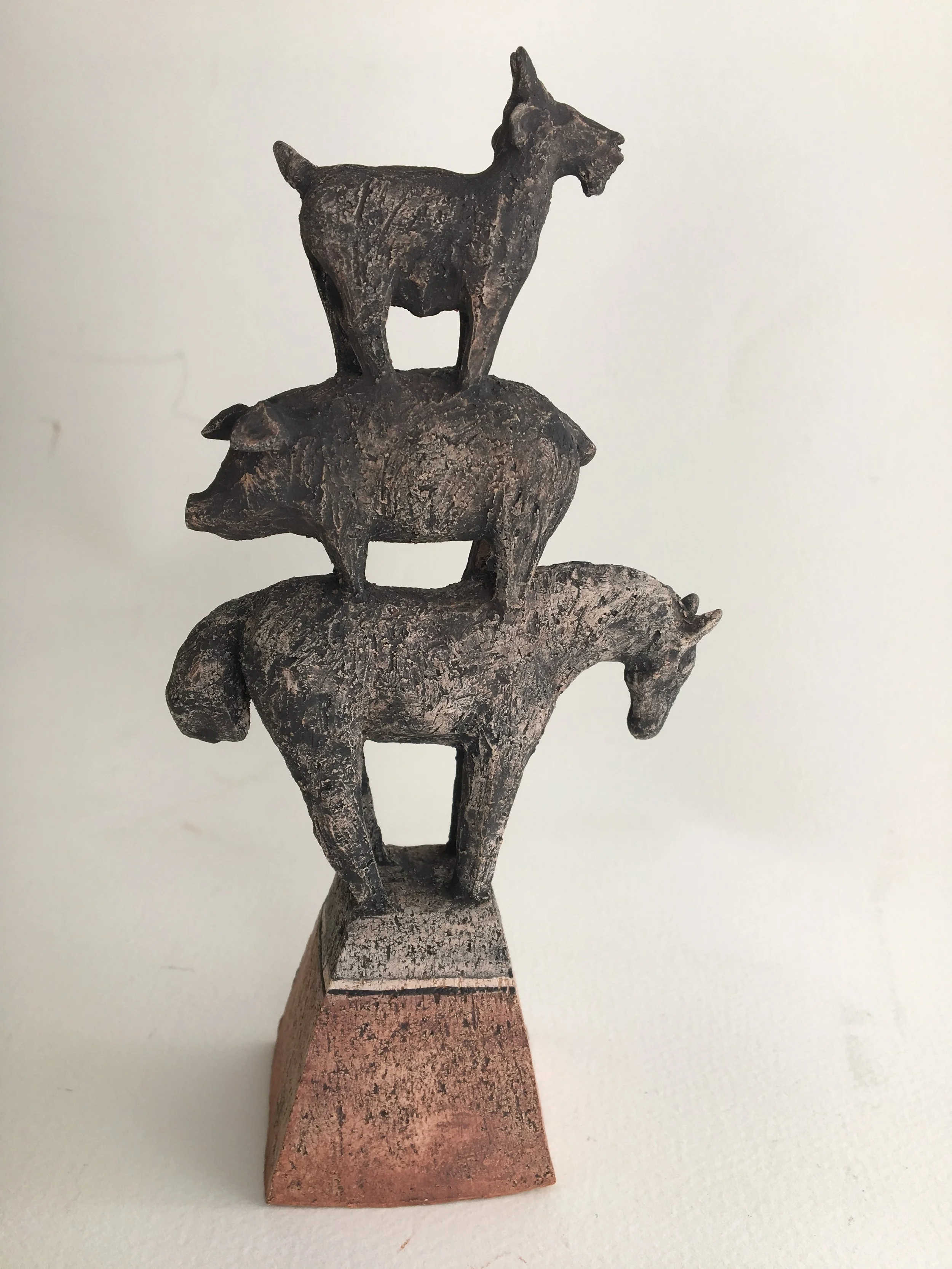 horse/pig/goat#2, ht. 6.5", sold