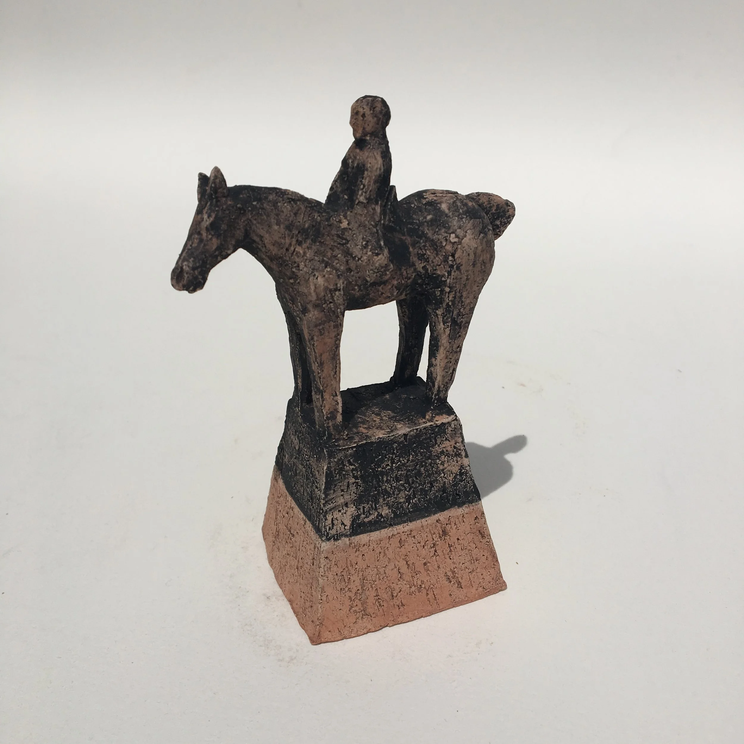 horse with rider #16, ht.4.5", sold