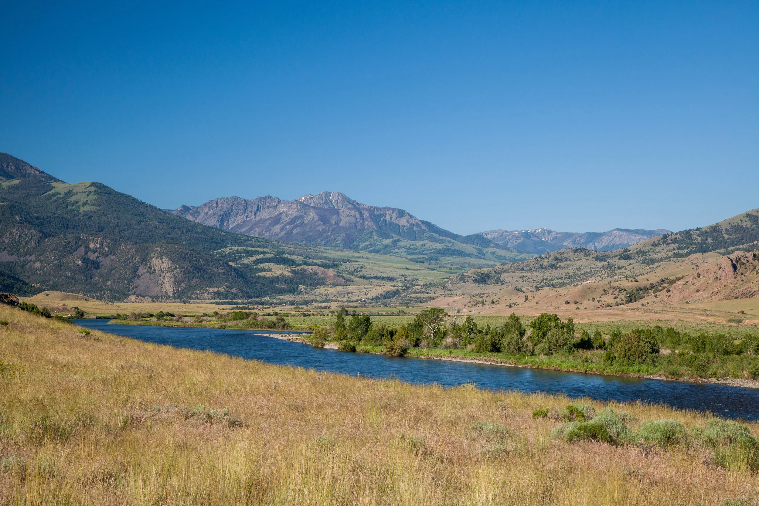 The Yellowstone River. (Photo Donna Lawson.)