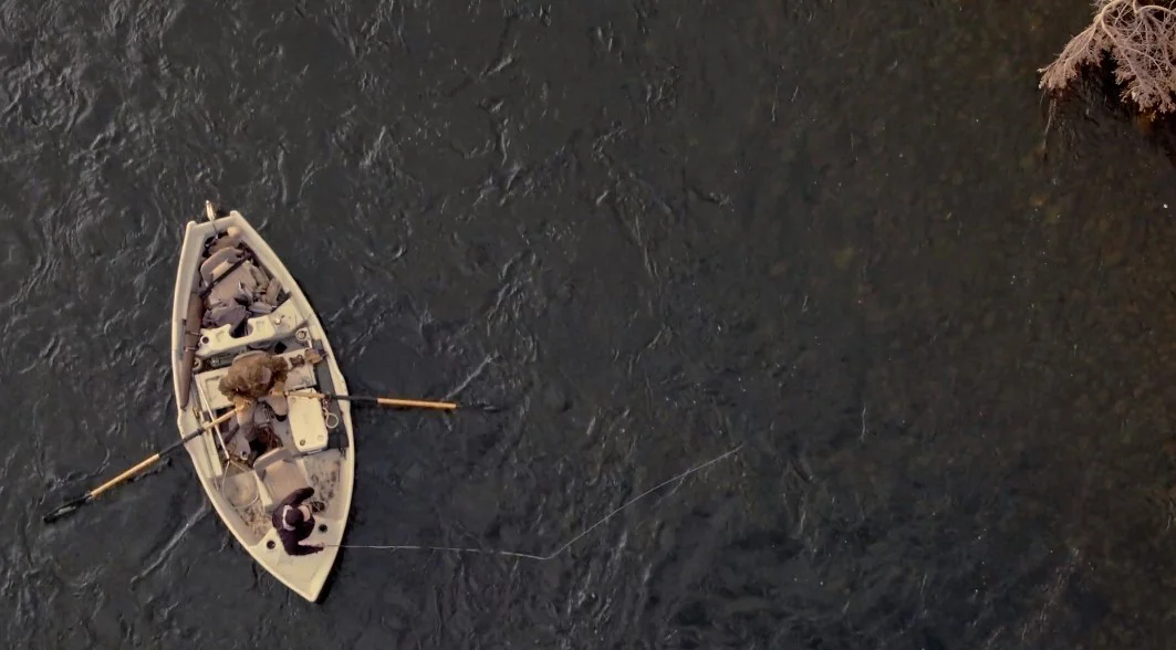 Anglers on the Yellowstone. (Screen grab from Last Call .)