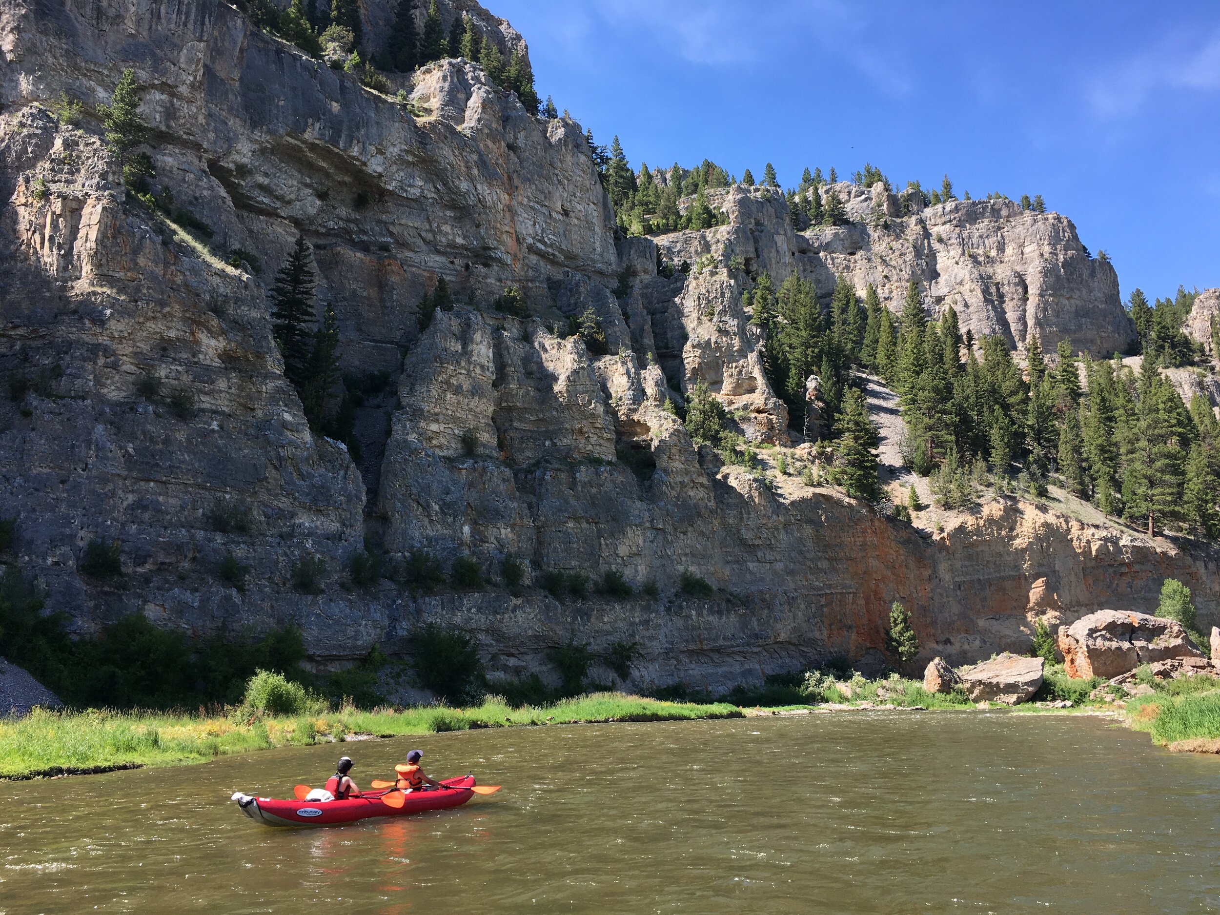 Admiring the Smith River, another one of the proposed rivers for Wild and Scenic designation in the Montana Headwaters Security Act. (Photo Scott Christensen.)