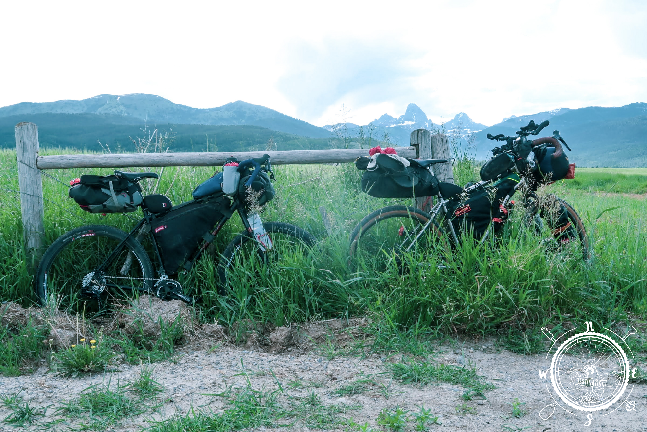 Bikes packed and ready for the ride