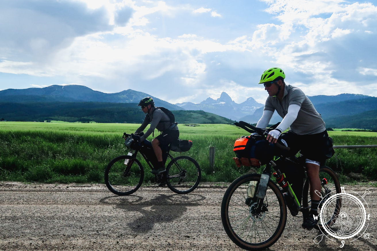 Riding north out of Teton Valley