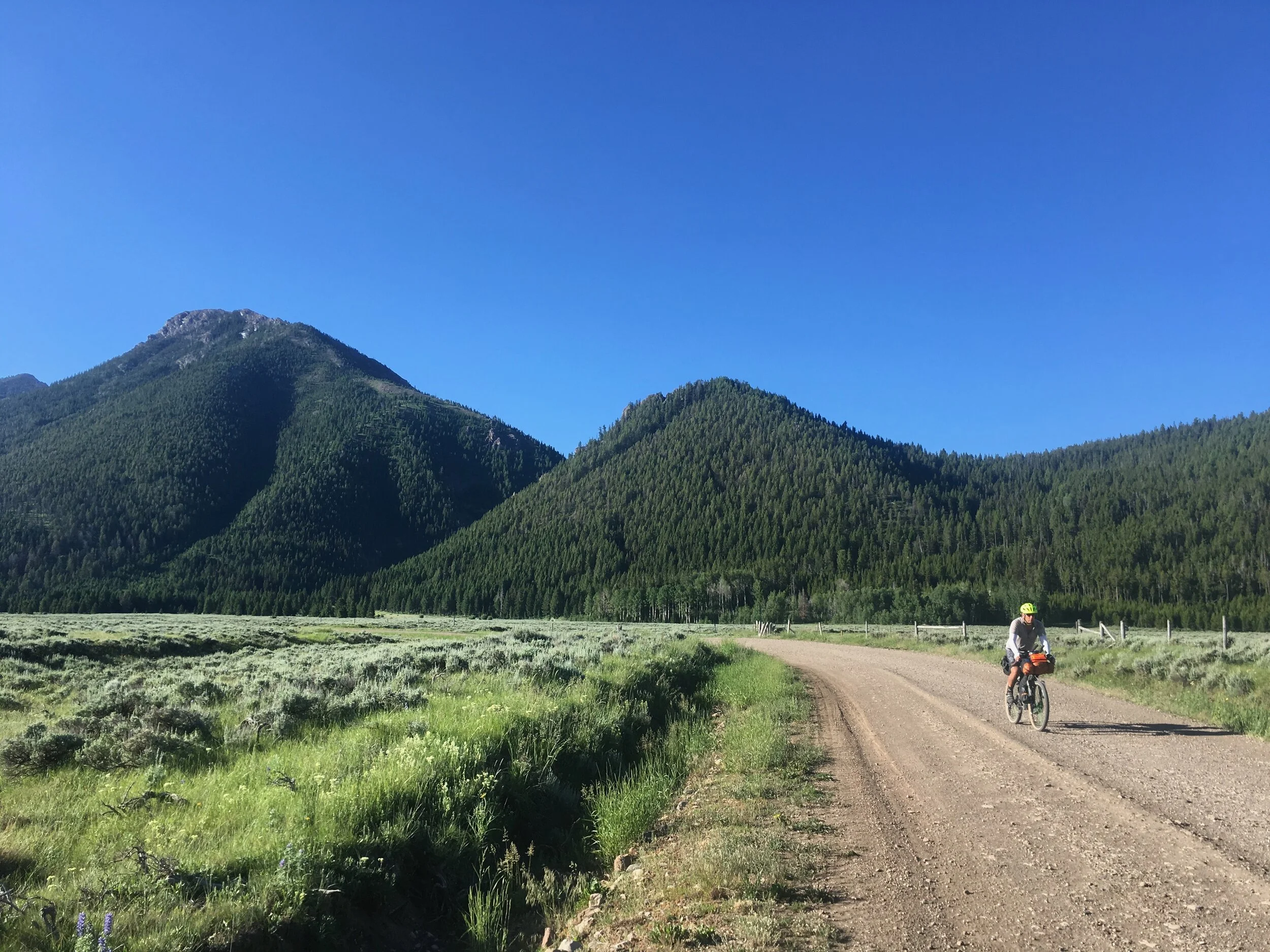 Entering Red Rock Lakes Wildlife Refuge