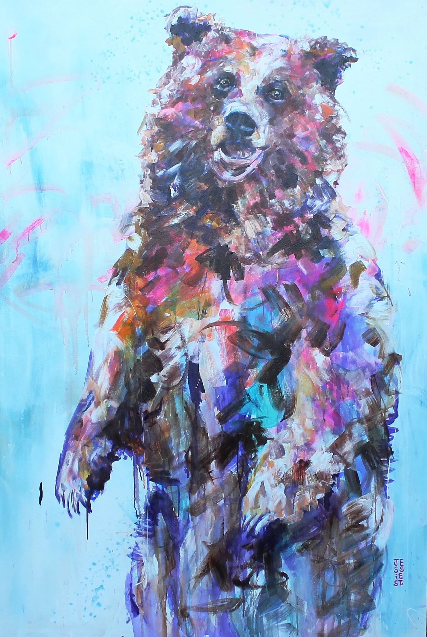 "Bear Dream" 48"x60"