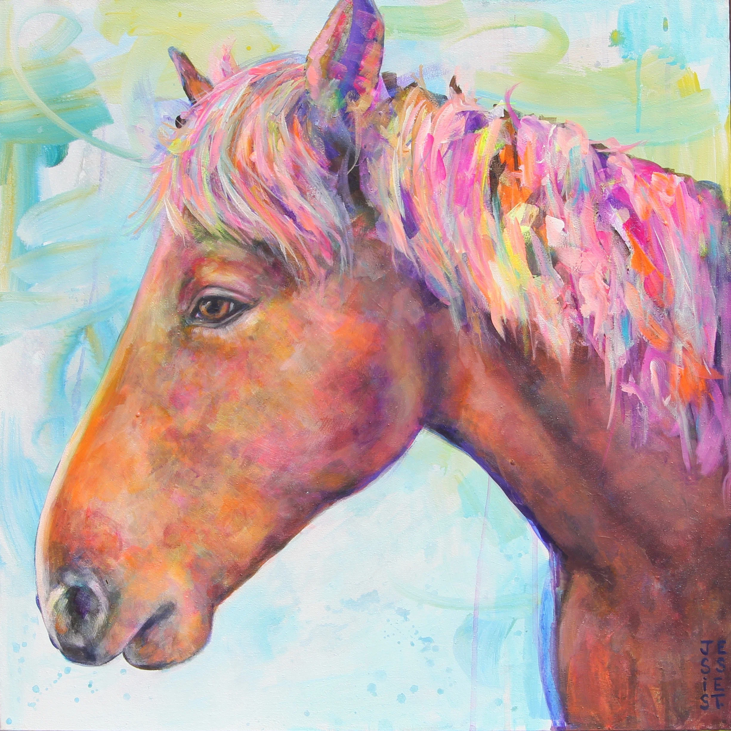 "Horse Boss" 24" x 36"