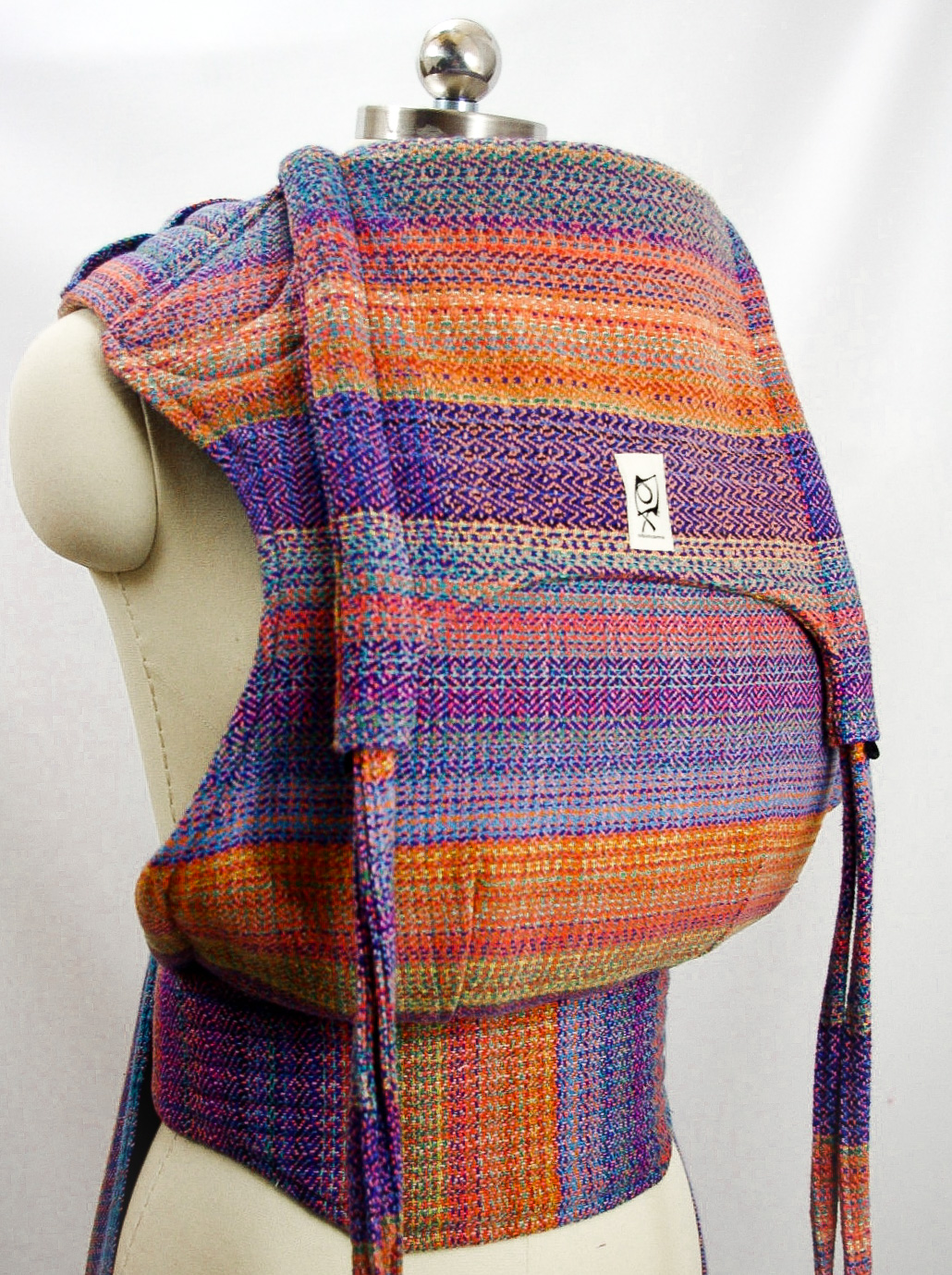 ObiMama Wrap Conversion Mei Tai Banu Textiles' Farideh Opalicious