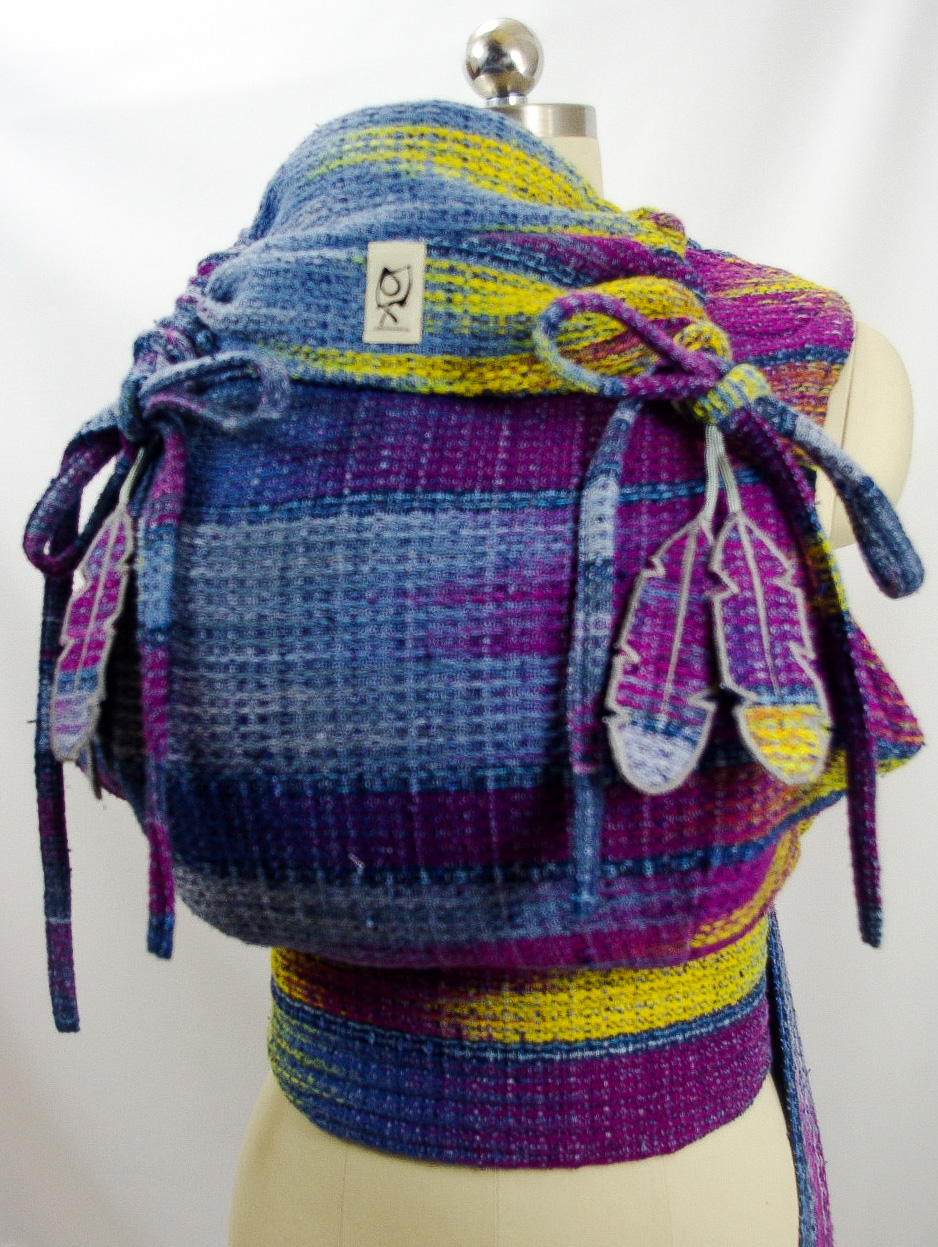 ObiMama Wrap Conversion Mei Tai Nejesa Handwovens "My Favorite Things"