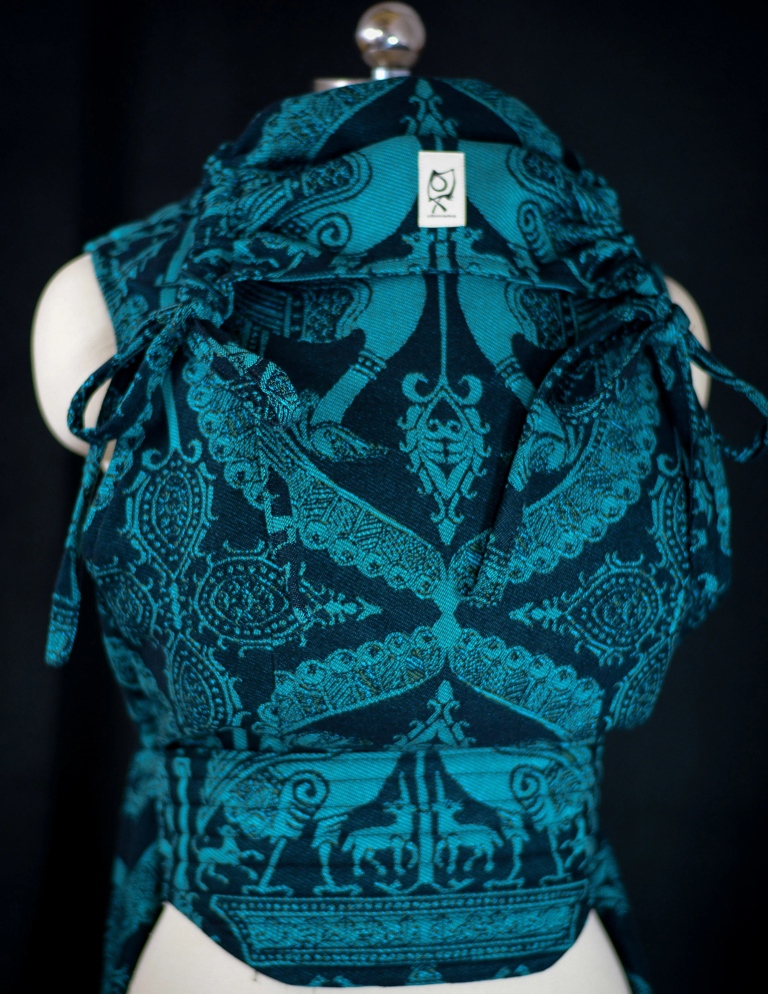 ObiMama Wrap Conversion Meh Dai (Mei Tai) ObiMama WCMD (WCMT) Pavo Textiles Andalusian