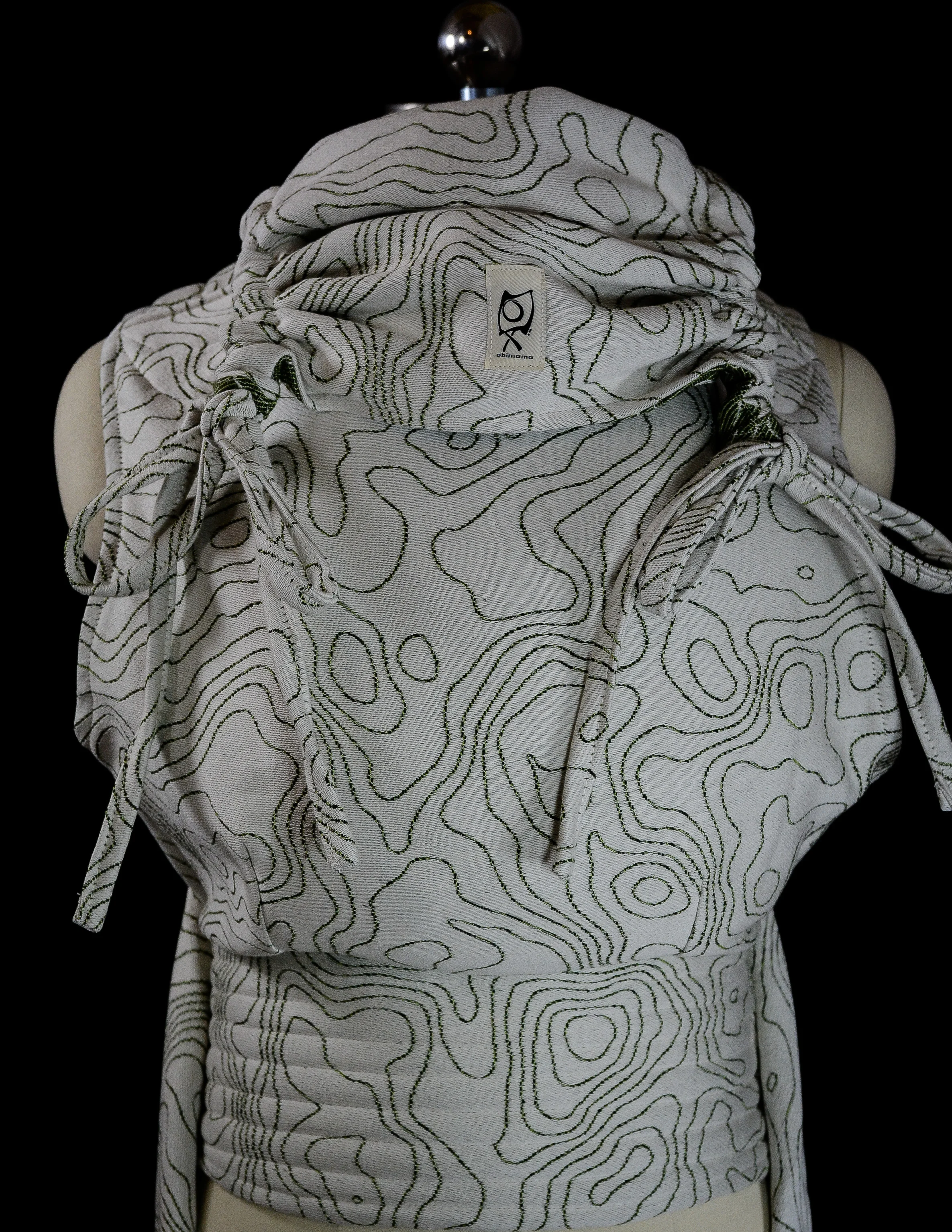 ObiMama Wrap Conversion Meh Dai (Mei Tai) ObiMama WCMD (WCMT) Pacific Northwest Wovens "Tolmie"