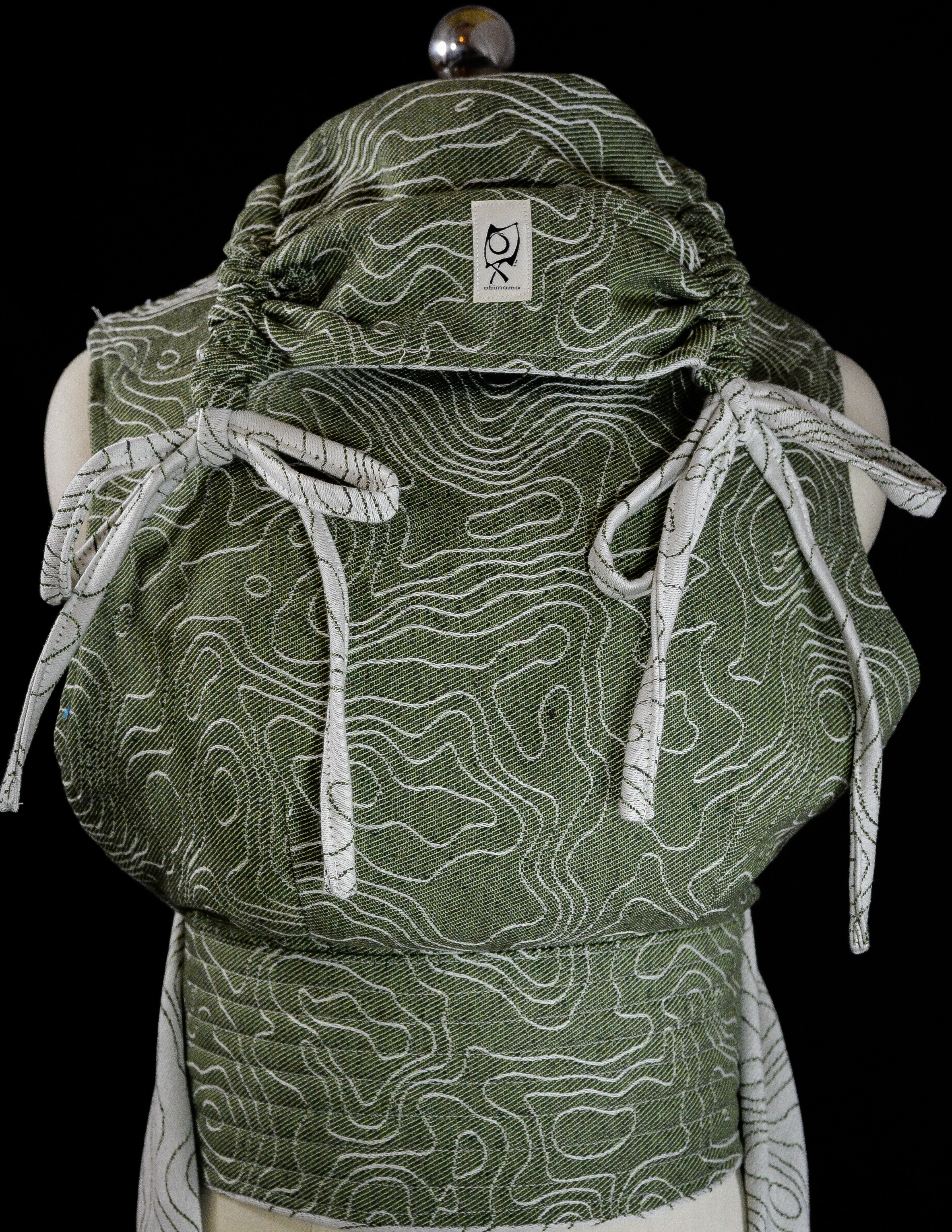 ObiMama Wrap Conversion Meh Dai (Mei Tai) ObiMama WCMD (WCMT) Pacific Northwest Wovens "Tolmie"