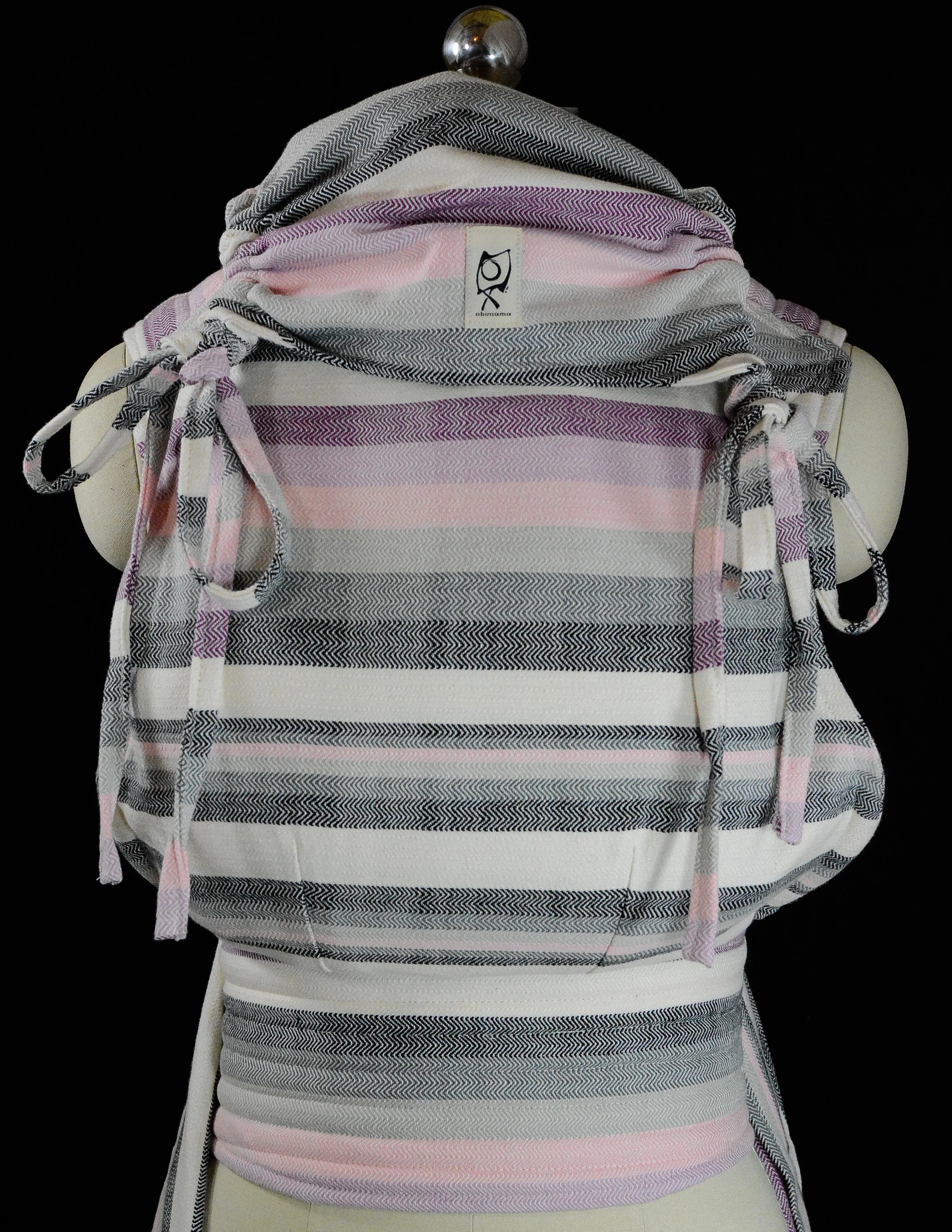ObiMama Wrap Conversion Meh Dai (Mei Tai) ObiMama WCMD (WCMT) Girasol "Charlotte Creme"