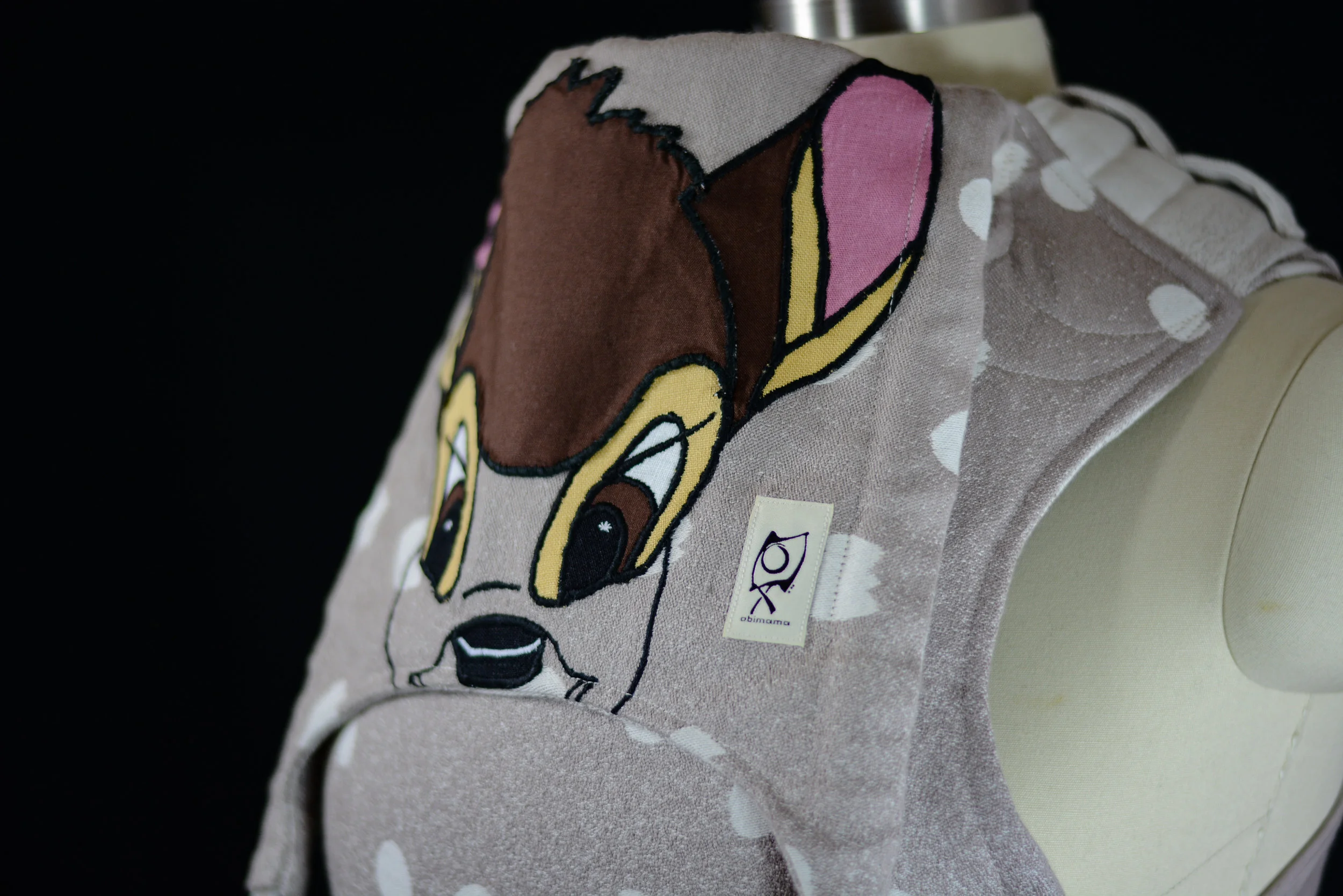 ObiMama Wrap Conversion Meh Dai (Mei Tai) ObiMama WCMD (WCMT) Kokoro Textiles Bambi