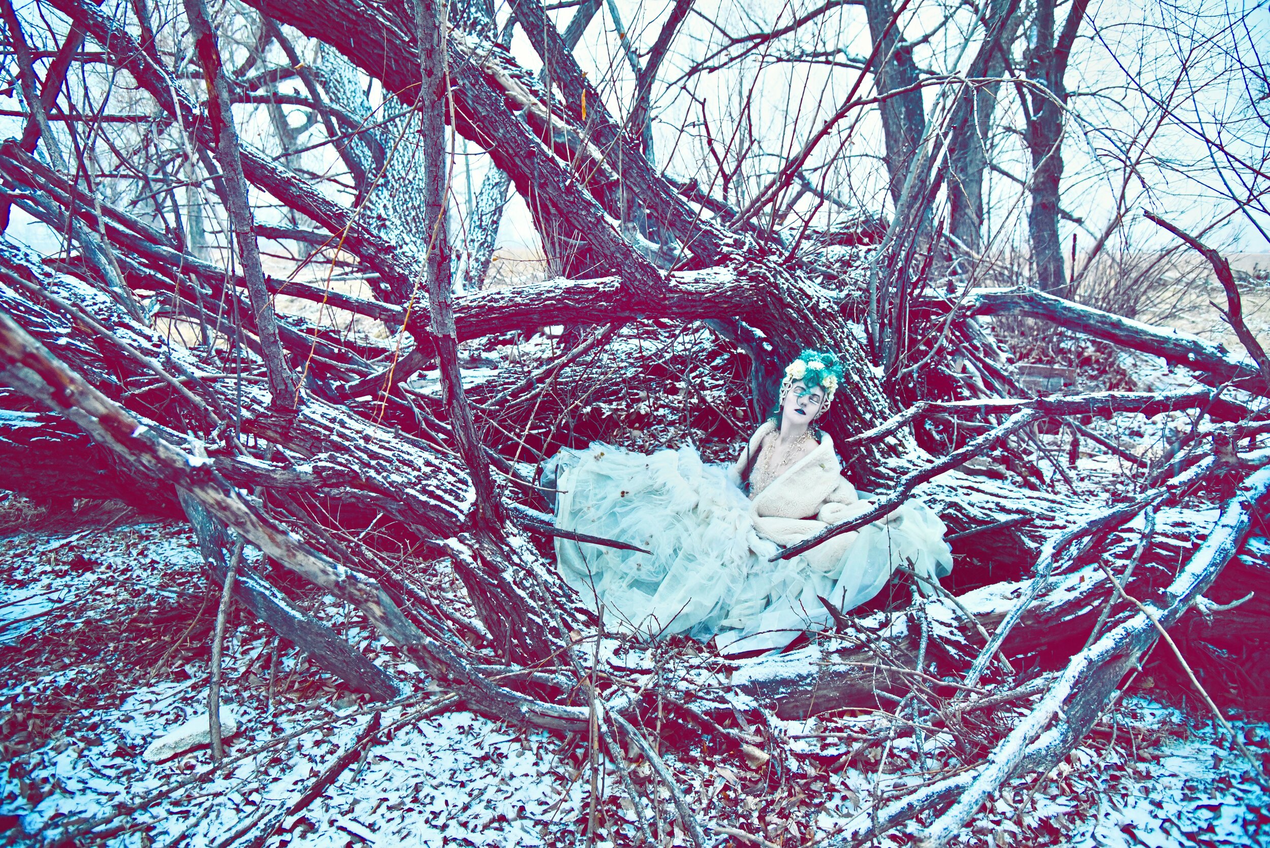 Frosty Forest Ice Queen Sarah Bender Carly Carpenter Photography.jpg